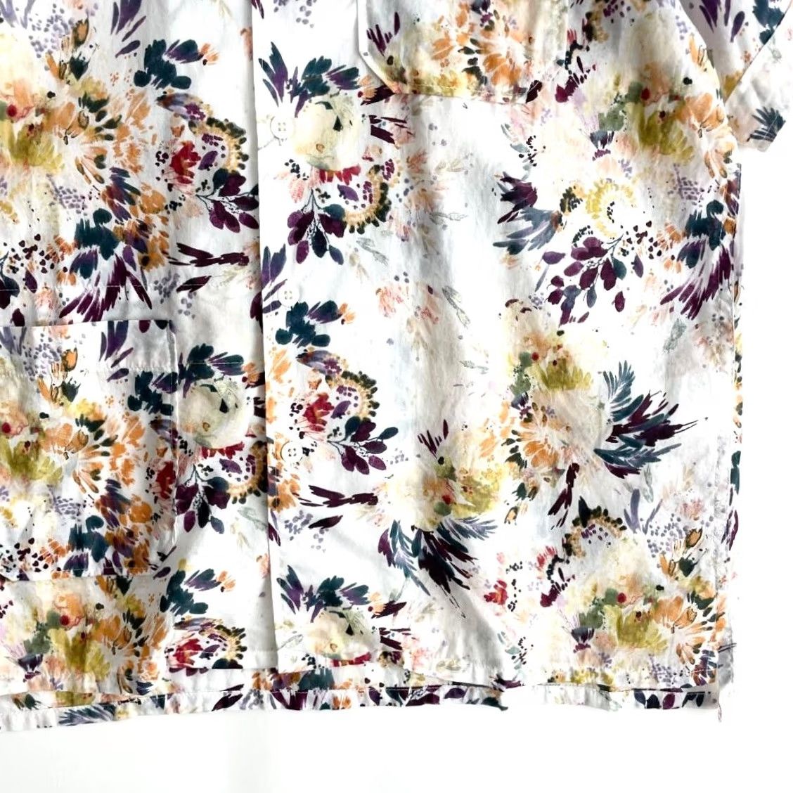 Engineered Garments Engineered Garments Shirt XS Multicolor Floral Button-Up Long Sleeve Casual Men Size US XS / EU 42 / 0 - 5 Thumbnail