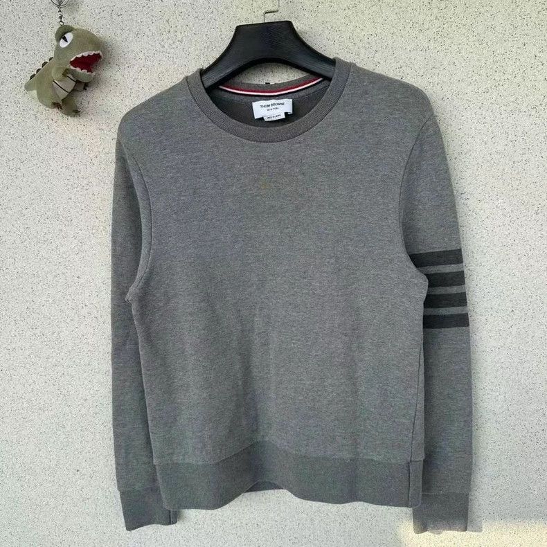 Thom Browne Thom Browne Grey hoodie Size US L / EU 52-54 / 3 - 2 Thumbnail