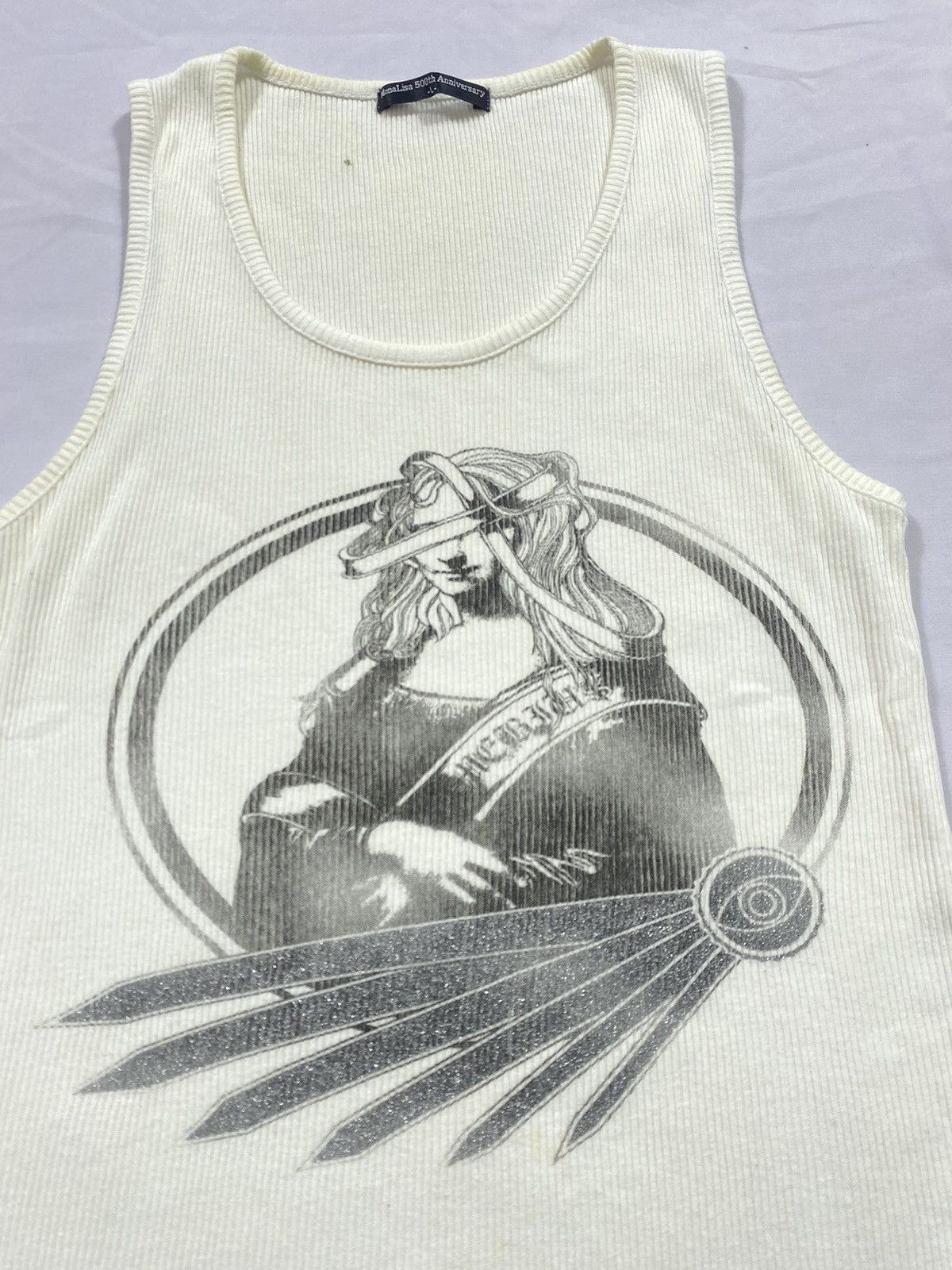 Hysteric Glamour Vintage Monalisa 500th Anniversary Tank Top Size M / US 6-8 / IT 42-44 - 6 Thumbnail