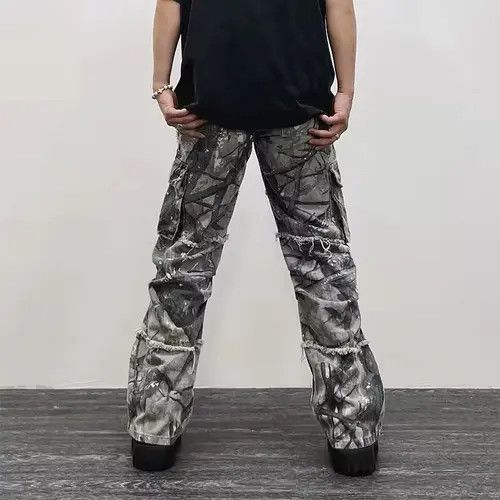 Other Camouflage Jeans Cargo Pants Size US 36 / EU 52 - 7 Thumbnail