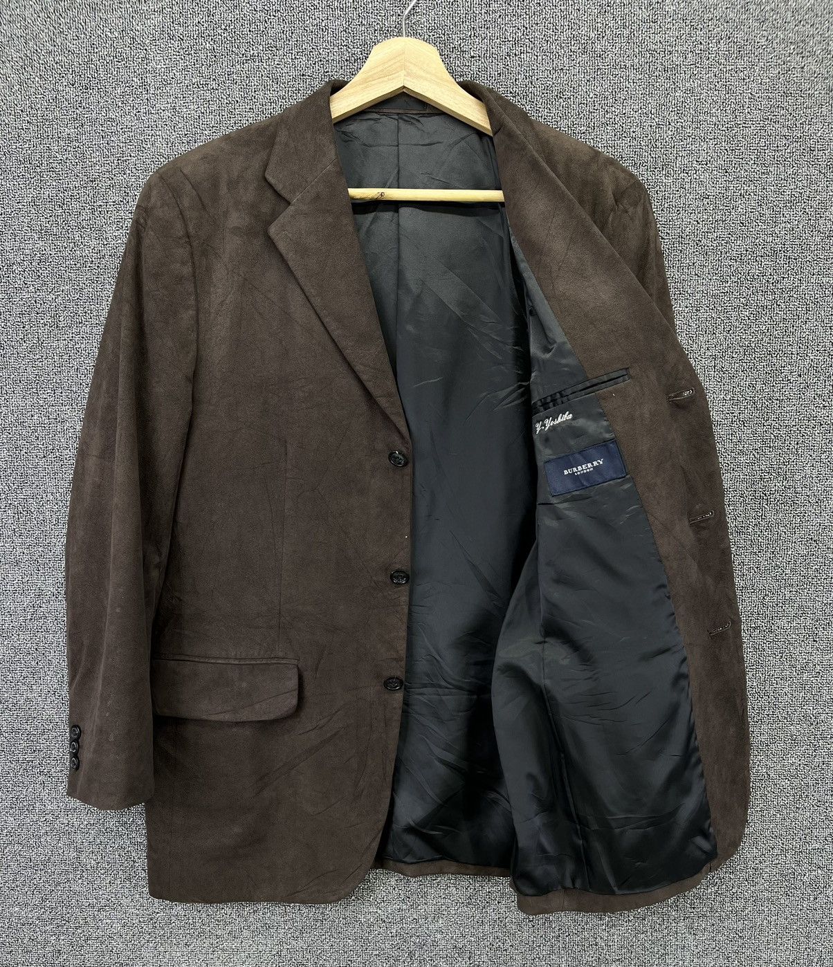 Burberry Vintage Burberry London Leather Blazers Coat Jacket Size US M / EU 48-50 / 2 - 6 Thumbnail