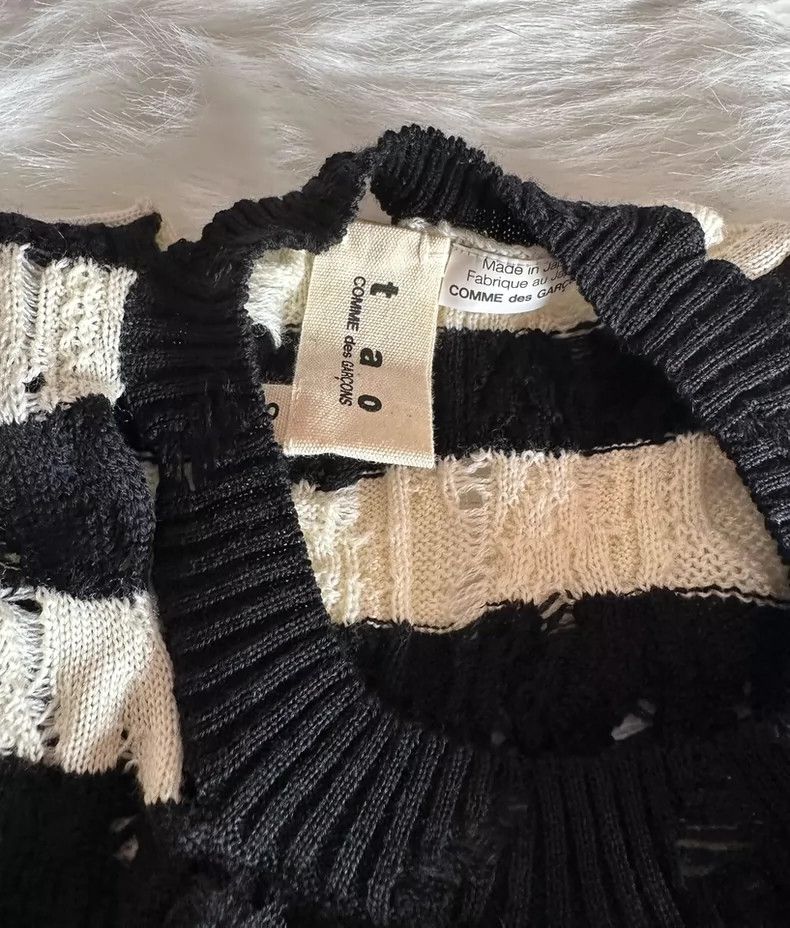 Comme des Garcons Comme Des Garcons Knitted short sleeves Size S / US 4 / IT 40 - 9 Thumbnail