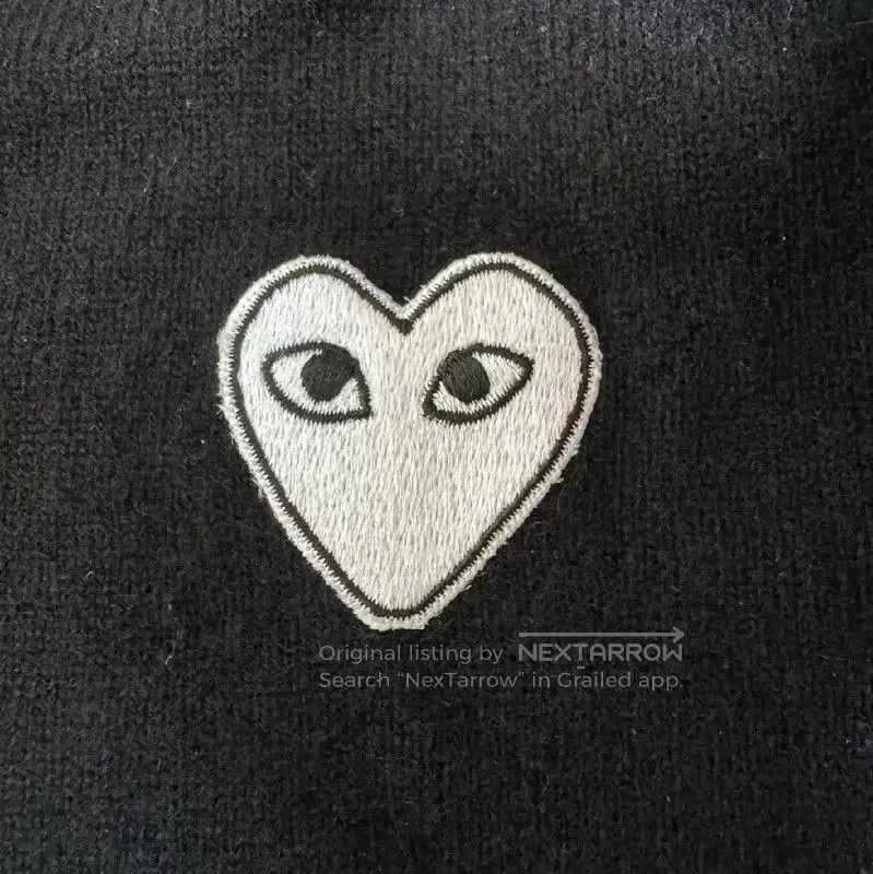 Comme des Garcons COMME des GARÇONS Black Wool Women's Knit Sweater . Size S / US 4 / IT 40 - 3 Thumbnail