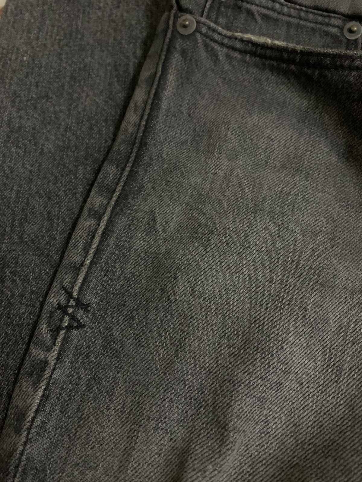 Ksubi 💥Avant-Garde Ksubi Black Denim Size US 37 - 6 Thumbnail