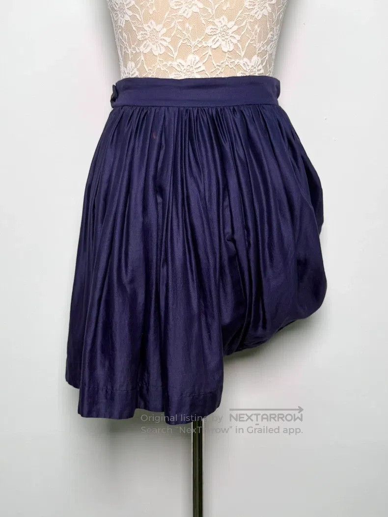 Vivienne Westwood Vivienne Westwood size 1 Navy Blue Irregular 3D Pleat Pleat Size 24" / US 00 / IT 34 - 4 Thumbnail