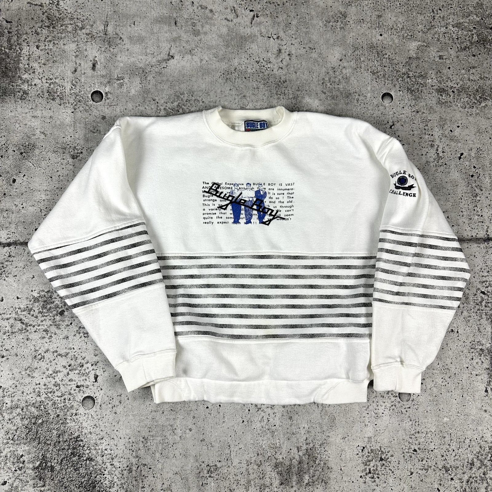 Bugle Boy Vintage Bugle Boy Crewneck Sweatshirt Size Large Size US L / EU 52-54 / 3 - 1 Thumbnail