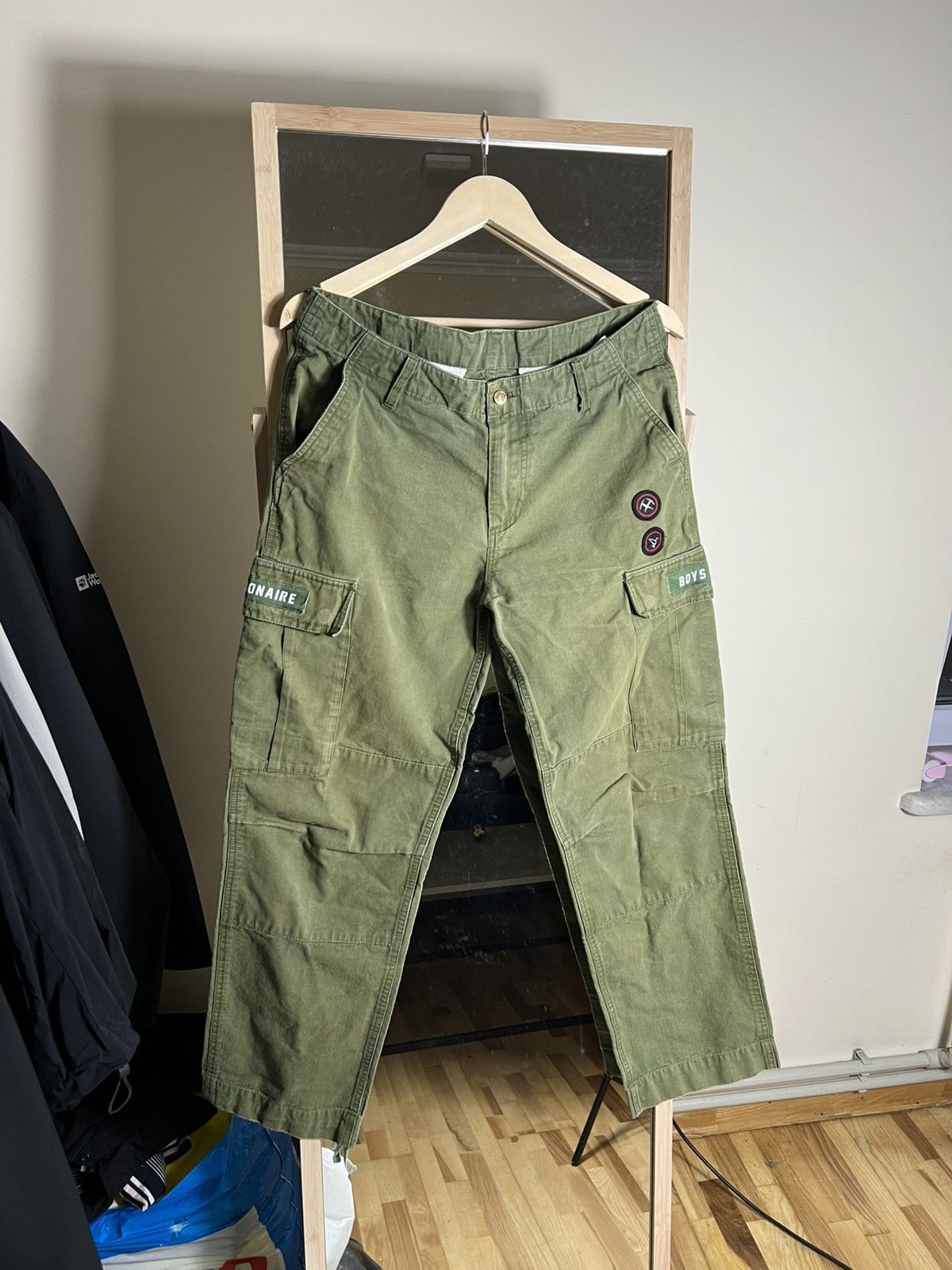 Billionaire Boys Club Y2K Billionaire Boys Club Cargo Pants Olive Green Utility Size US 32 / EU 48 - 1 Thumbnail