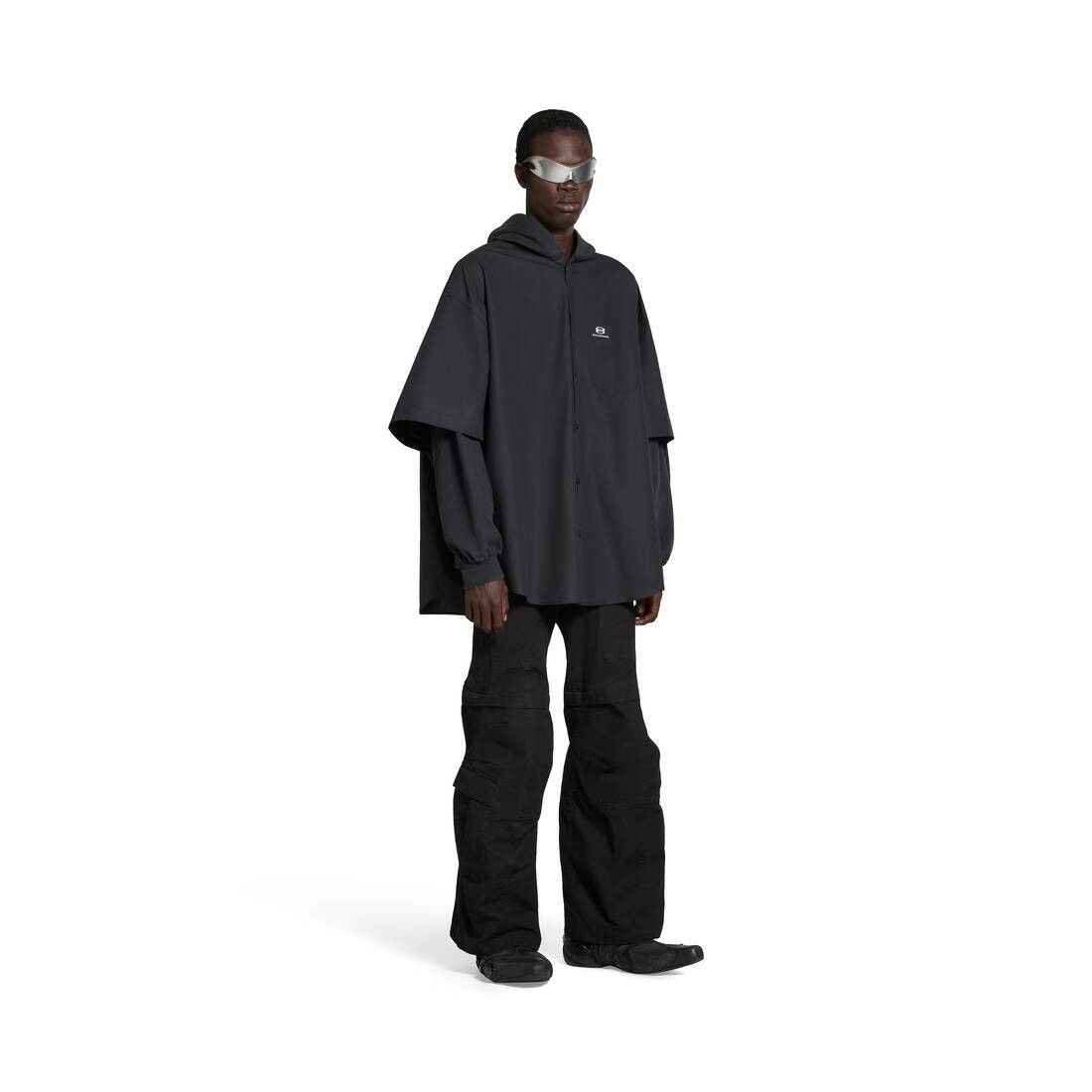 Balenciaga o1bcso1str0725 Unity Sports Icon Patched Shirt Large Fit Size US M / EU 48-50 / 2 - 2 Thumbnail