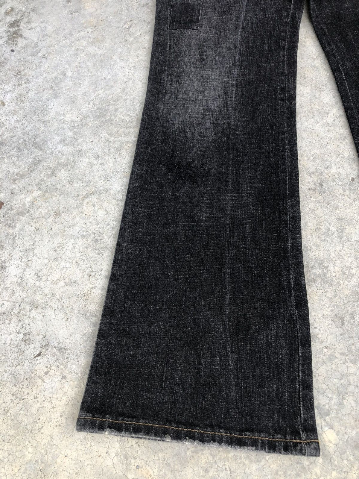 Ralph Lauren Japanese Lauren Flared Jeans Boro Patchwork Distressed Size US 30 / EU 46 - 6 Thumbnail