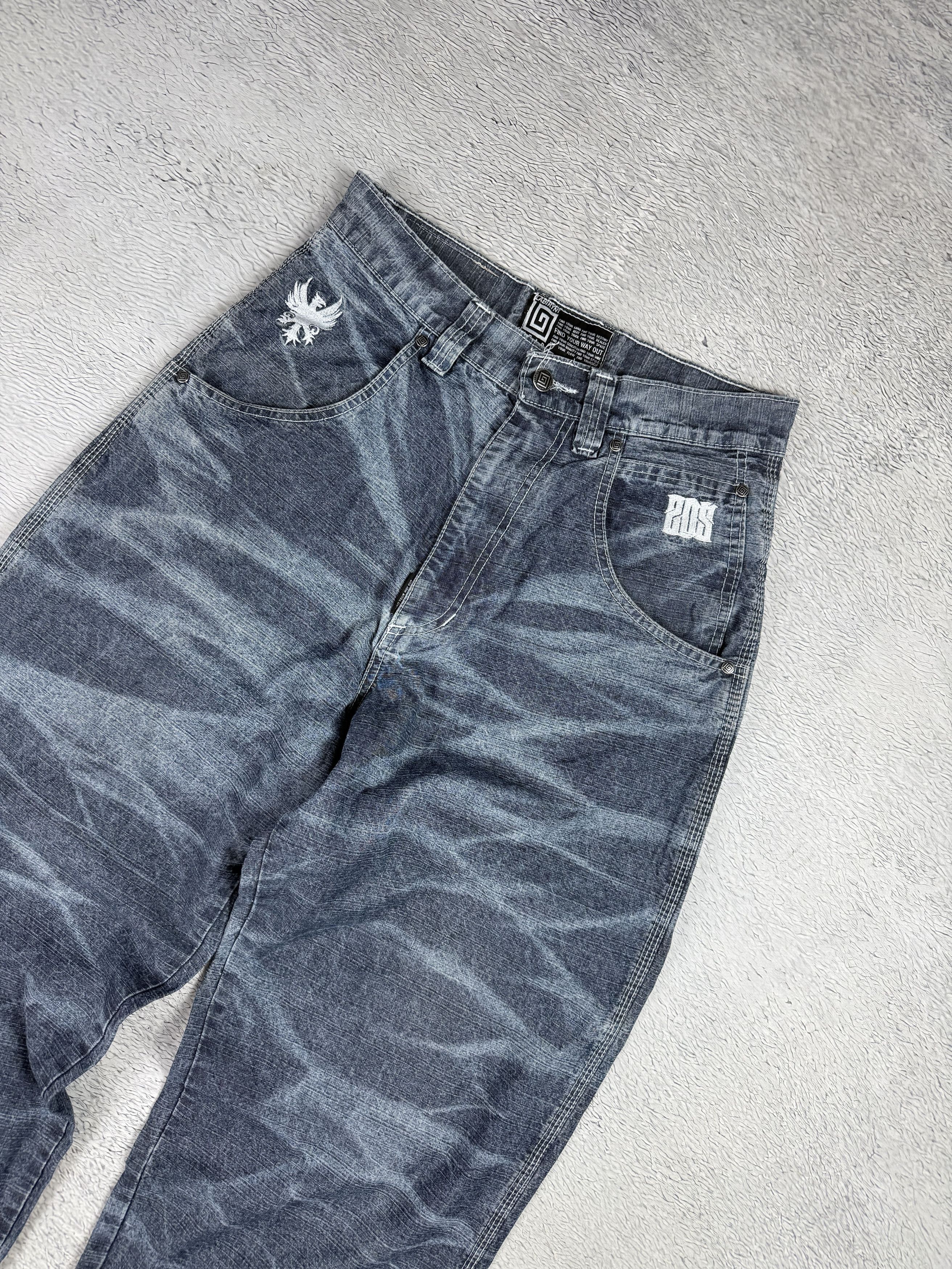 JNCO × Southpole Vintage Jeans Carpenter Baggy Streetwear Sk8 Wide Leg Size US 30 / EU 46 - 4 Thumbnail