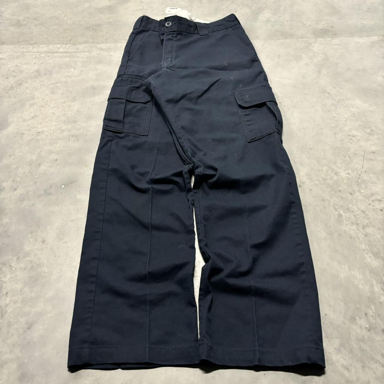 Dickies × Vintage Crazy Vintage Y2K/2000s Navy Blue Dickies Skater Workwear Cargo Pants! Size US 36 / EU 52 - 3 Thumbnail