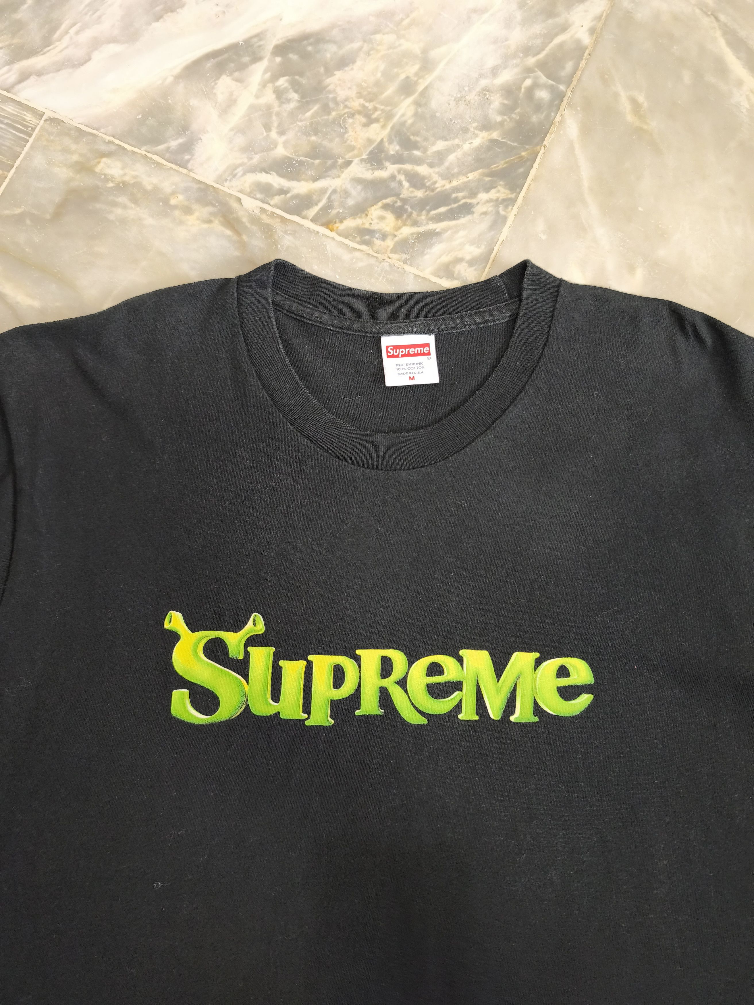 Disney × Supreme Supreme Shrek Logo Shirt Size US M / EU 48-50 / 2 - 2 Thumbnail