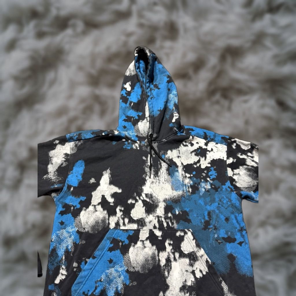 Vintage VINTAGE Sports Illustrated Hoodie Pullover Men M Blue Black & White Size US M / EU 48-50 / 2 - 1 Thumbnail