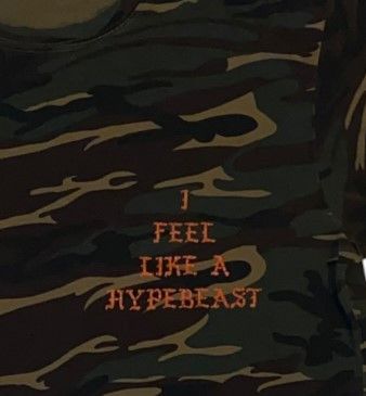 Gildan Camo 'Hypebeast' T-Shirt Size US M / EU 48-50 / 2 - 2 Thumbnail
