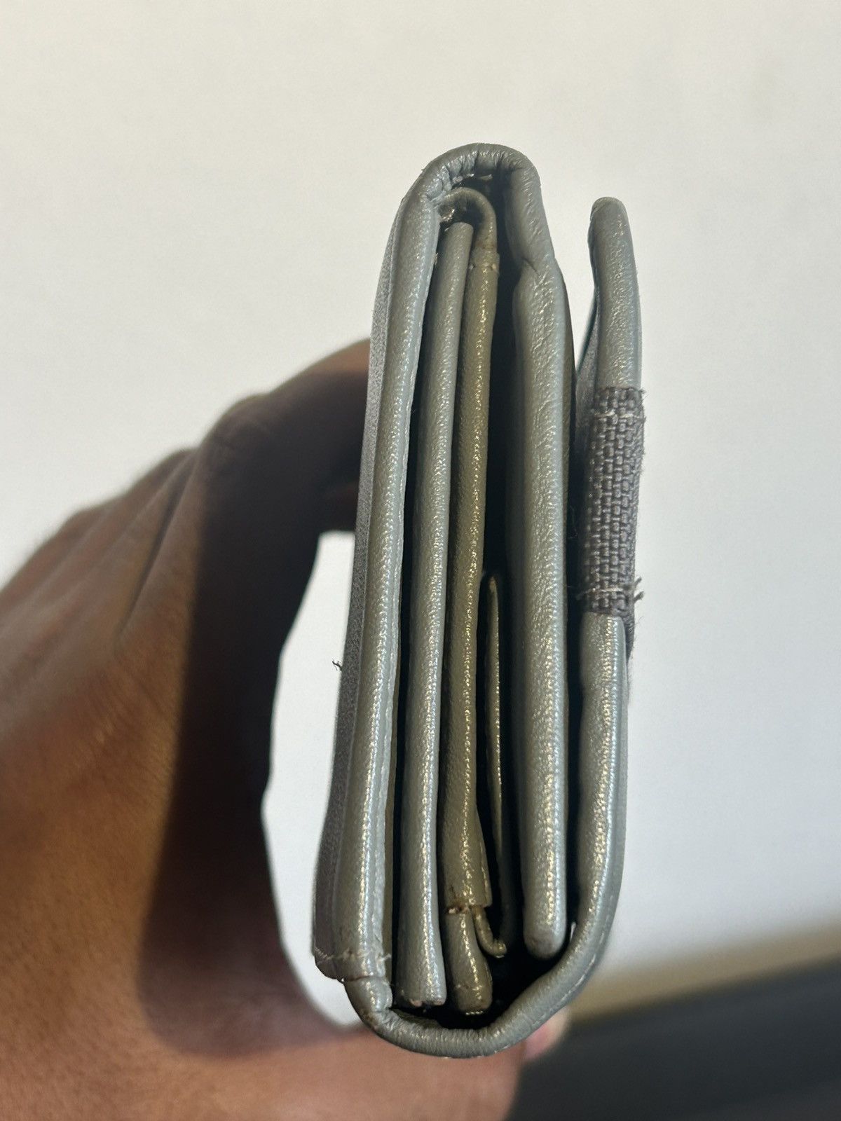 Salvatore Ferragamo Ferragamo Vintage Leather Gray Wallet Size ONE SIZE - 13 Thumbnail