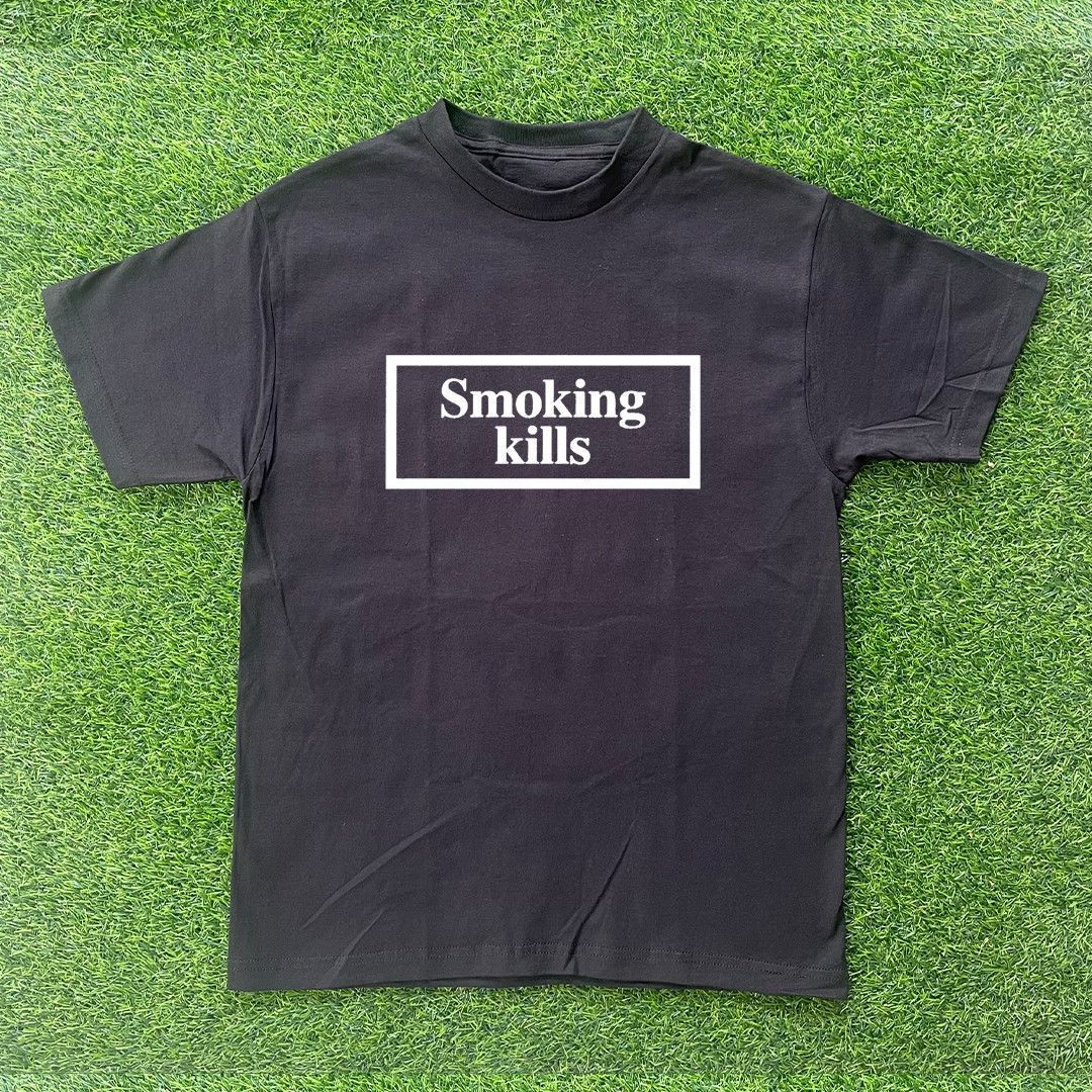 Vintage SMOKING KILLS TSHIRT Size US XL / EU 56 / 4 - 1 Preview