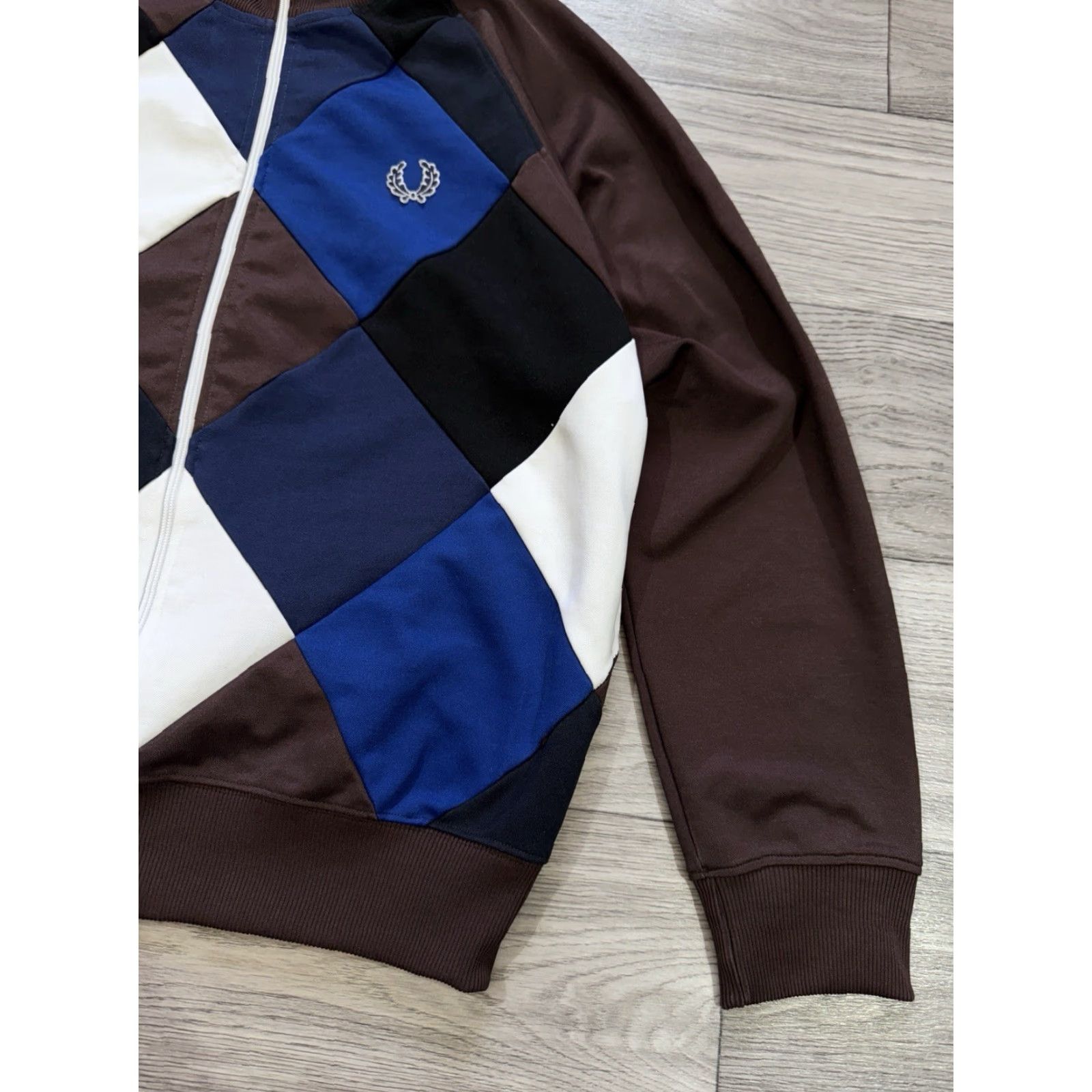 Fred Perry VINTAGE Fred Perry Full Zip Track Jacket M Brown Men Olympic 1990s Track Jacket Full Zip Mens Size US M / EU 48-50 / 2 - 4 Thumbnail