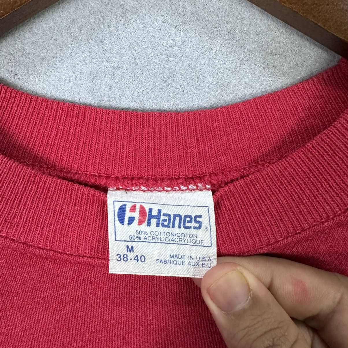 Vintage Vintage Hanes Fenwick Sweatshirt USA Made 1980s Graphic Size US M / EU 48-50 / 2 - 3 Thumbnail