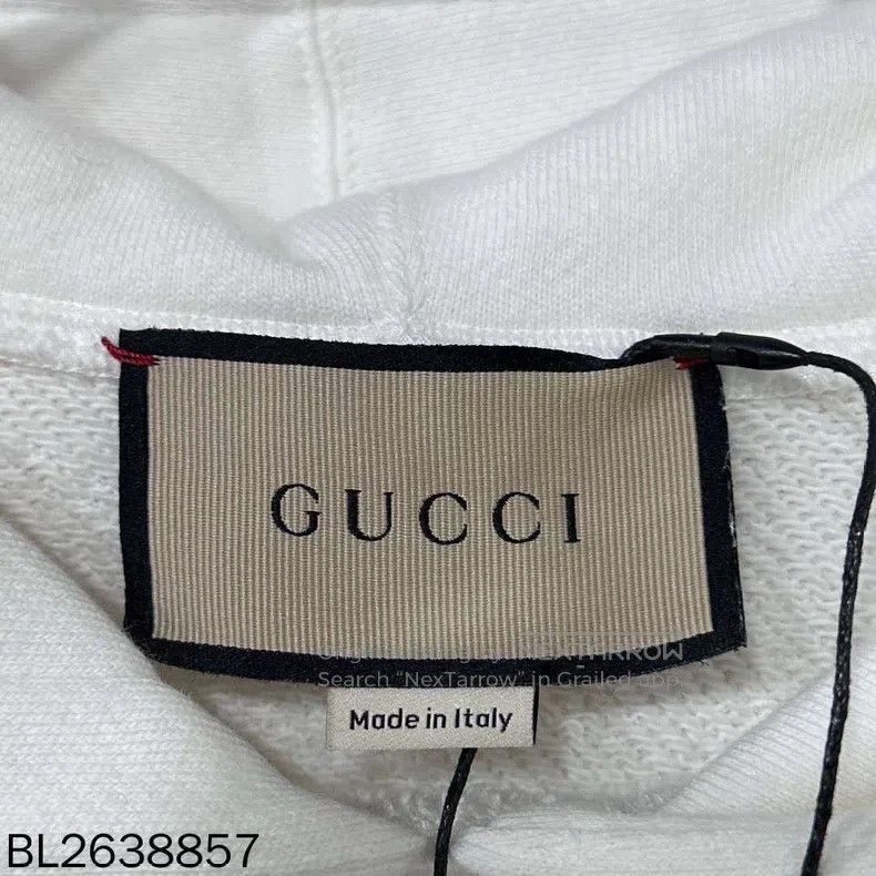 Gucci Gucci Colour line belt logo hoodie Size US M / EU 48-50 / 2 - 5 Thumbnail