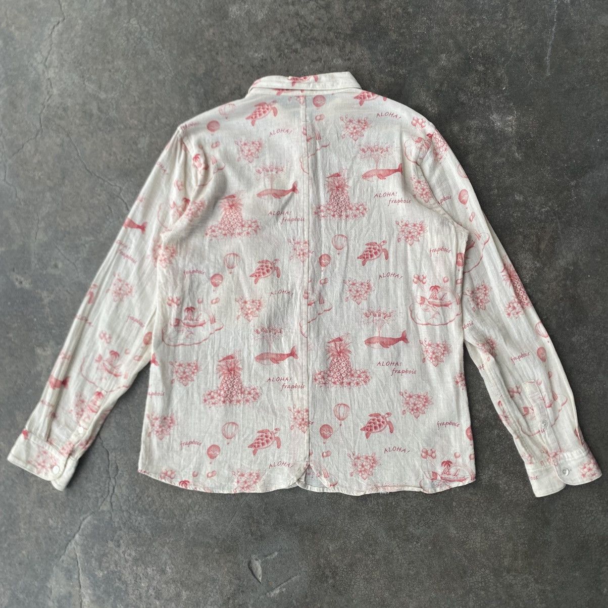 Frapbois Frapbois Issey Miyake Aloha Print Unique Ruffled Pocket Size XS / US 0-2 / IT 36-38 - 3 Thumbnail
