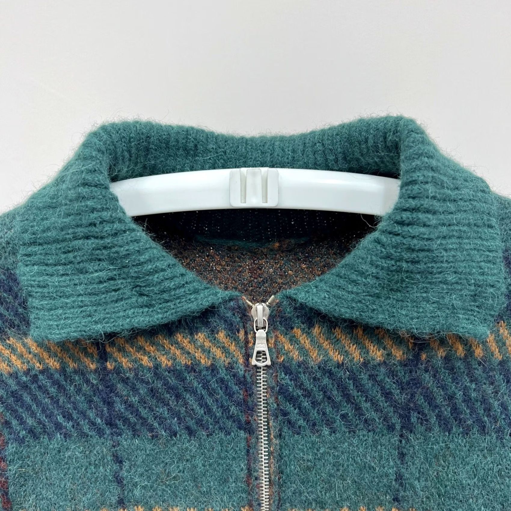 Dries Van Noten DRIES VAN NOTEN Sweater Women's Pullover Wool Alpaca Checked Multicolor M Block Pattern 63% Alpaca 30% Polyamide 7% Merino Wool Fall Winter UNK Size M / US 6-8 / IT 42-44 - 4 Thumbnail