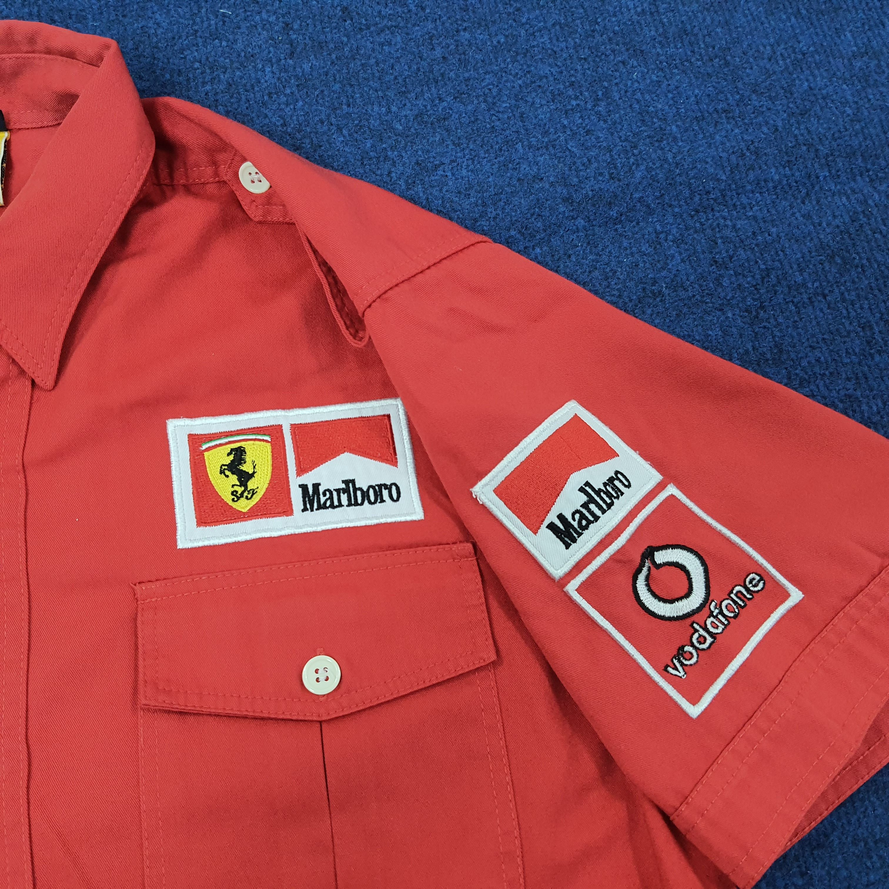 Ferrari Vintage FERRARI Racing Motorsports Workshirt C249N61 Size US M / EU 48-50 / 2 - 5 Thumbnail