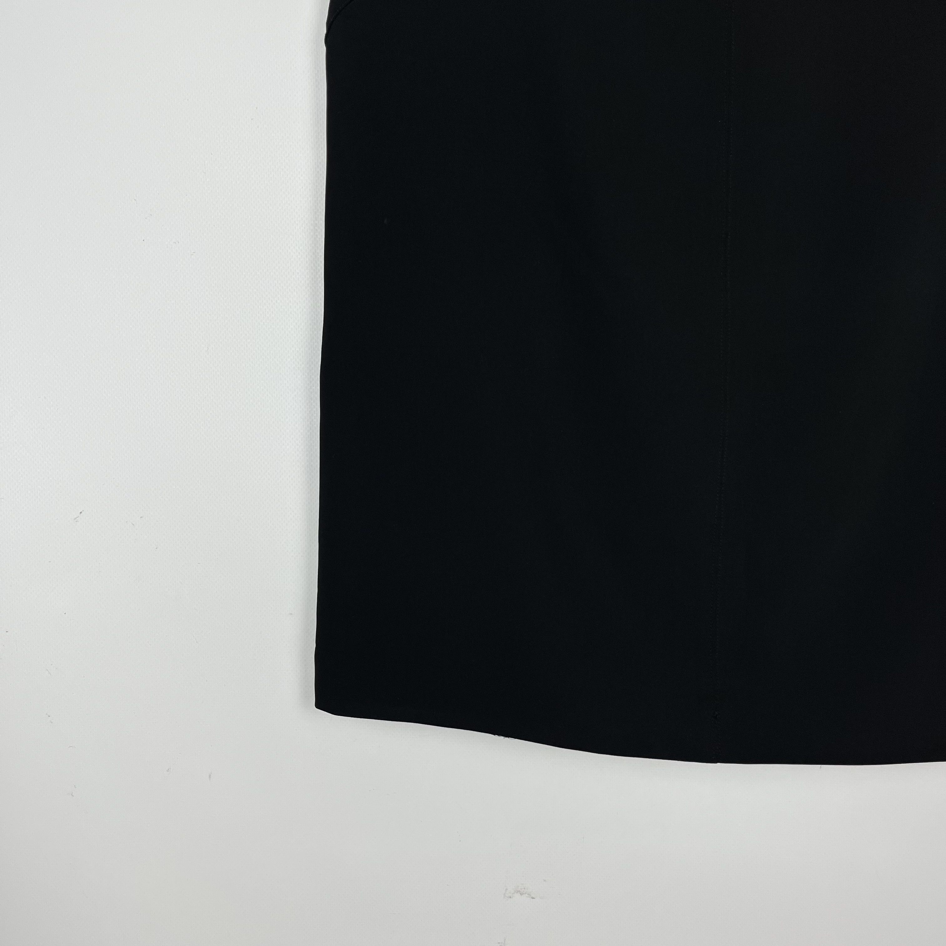 Maison Margiela Maison Margiela Line 1 Avant-Garde Back Zip Black Midi Skirt Size 28" / US 6 / IT 42 - 4 Thumbnail