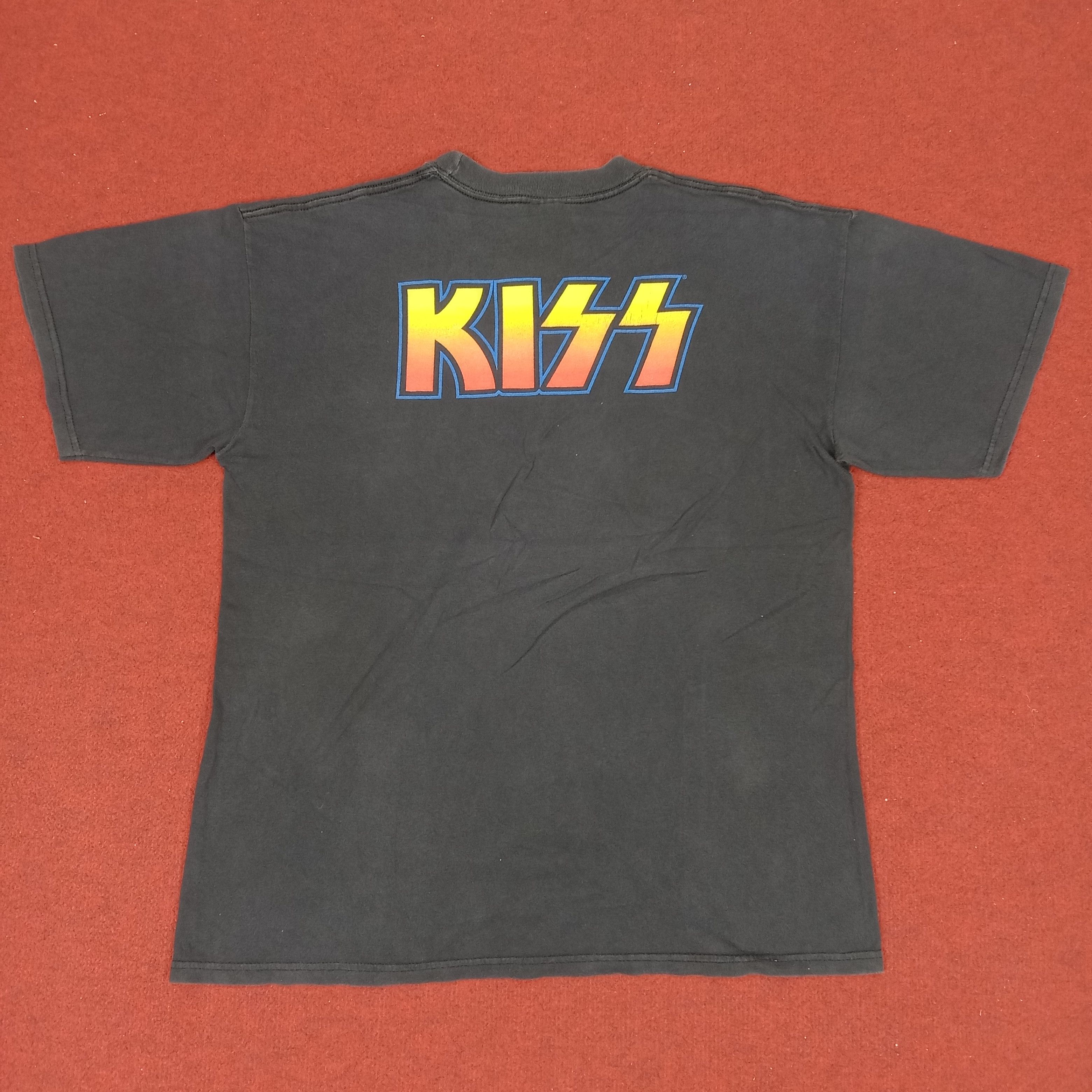 Band Tees × KISS × Vintage Kiss Rock Band Music The Farewell Tour Vintage Tshirt Size US L / EU 52-54 / 3 - 3 Thumbnail