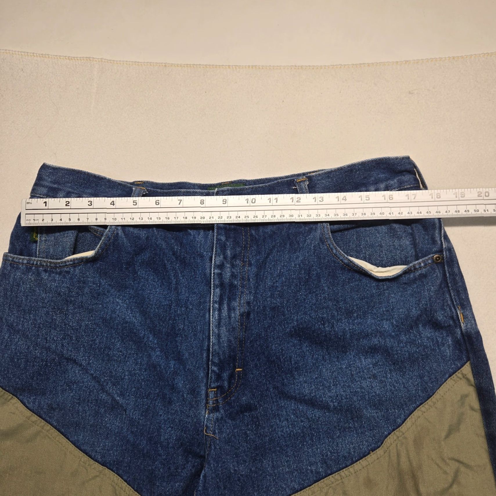 Vintage VINTAGE Cabela's Denim Jeans Pants 38x34 Men Outdoor Hunting Casual Blue 90s Size US 38 / EU 54 - 4 Thumbnail