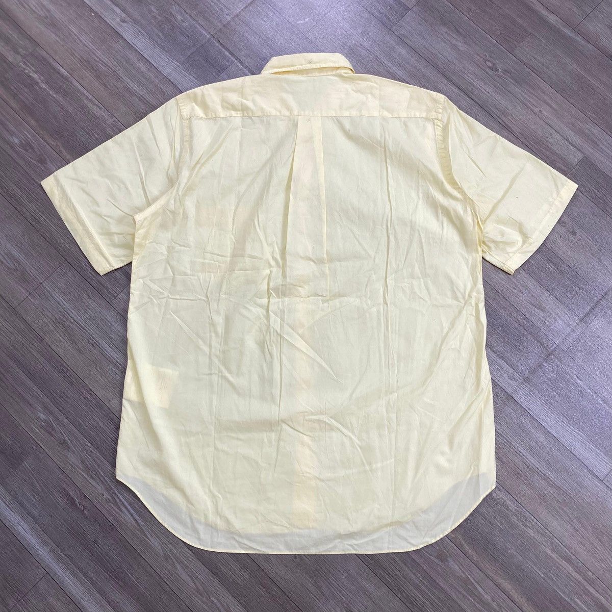 Comme des Garcons AW03 Comme Des Garcons Homme CDG Yellow Shirt Size US S / EU 44-46 / 1 - 13 Thumbnail