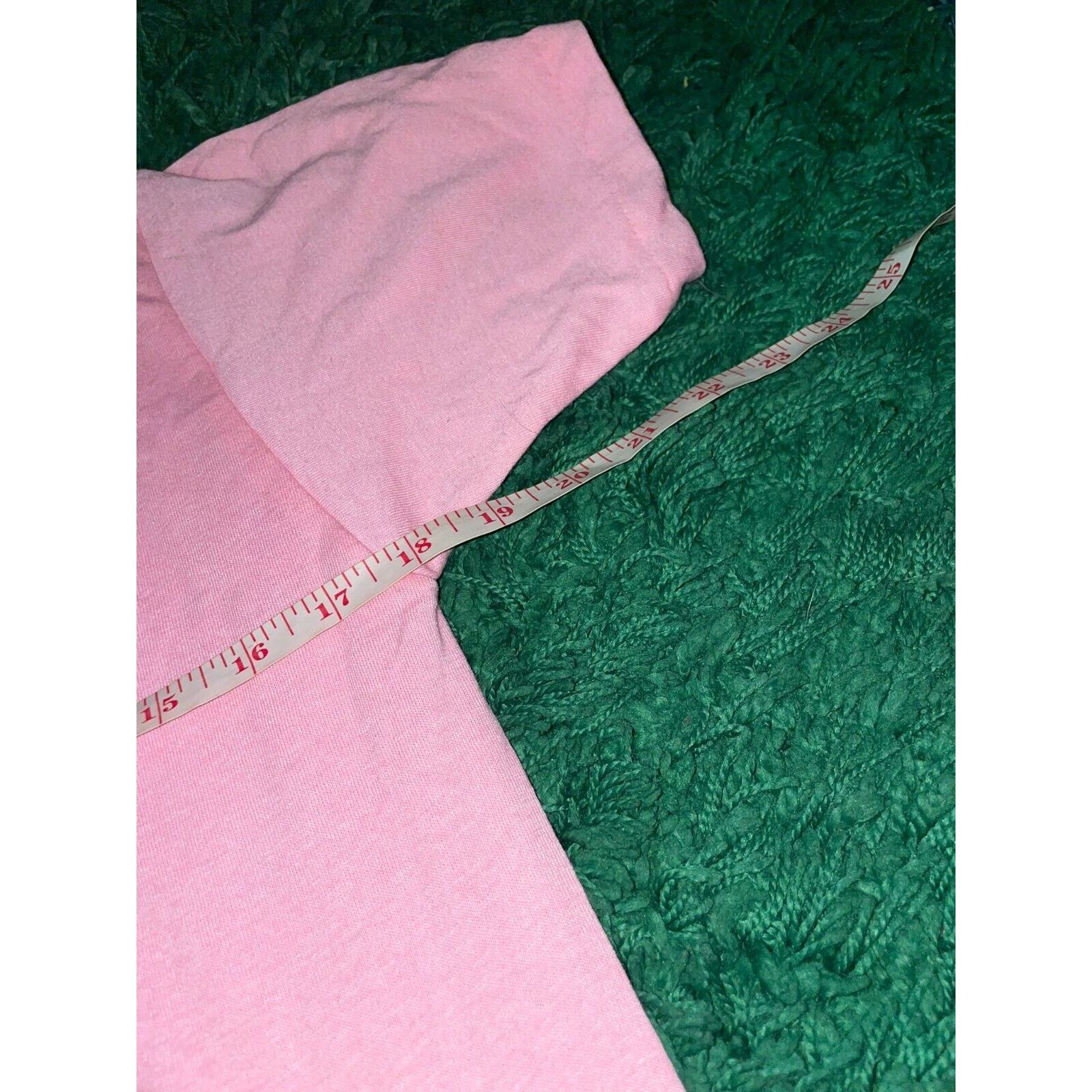 Jerzees 1980s Women's Jerzees Pink Sleeper Sleep Shirt 80s Women OS Size L / US 10 / IT 46 - 12 Thumbnail