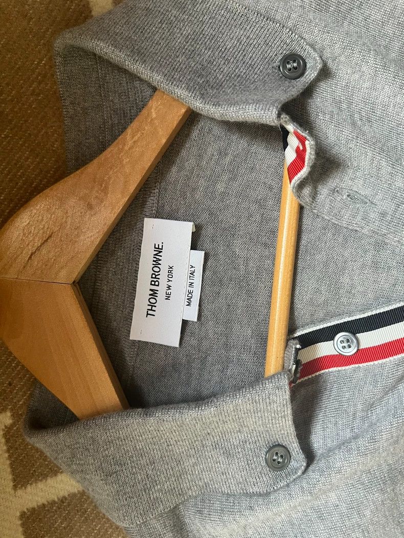 Thom Browne Thom browne Size 4 Classic wool cardigan jacket 2504-Nexta Size XL / US 12-14 / IT 48-50 - 5 Thumbnail