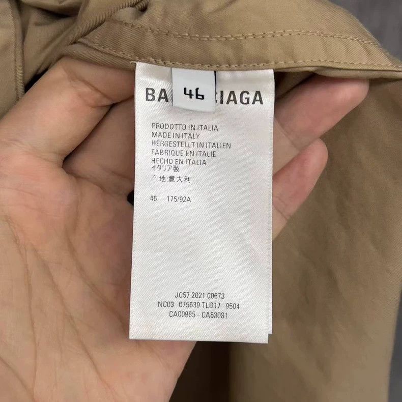 Balenciaga Balenciaga Embroidered Logo Work Jacket Coat Size US S / EU 44-46 / 1 - 4 Thumbnail