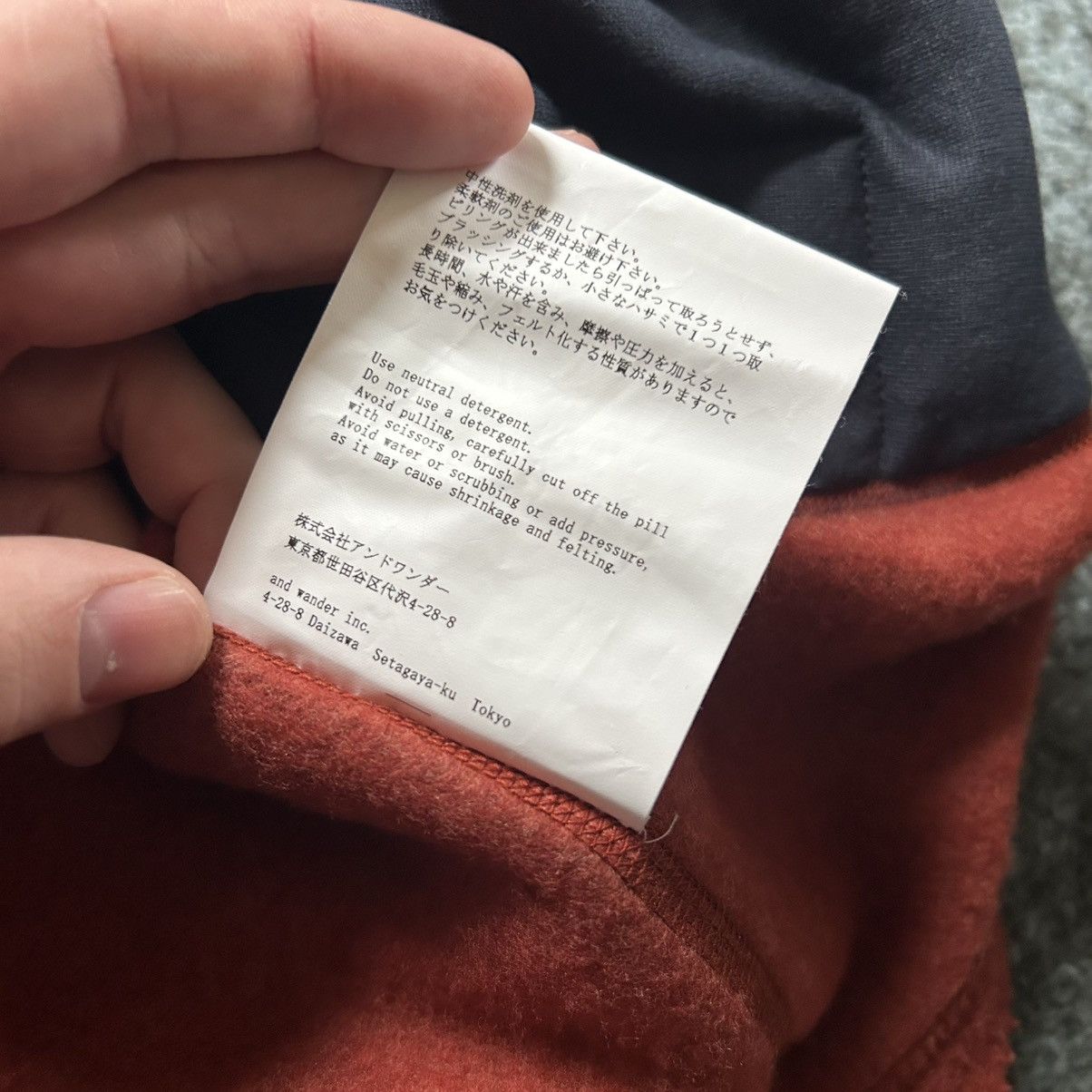 And Wander 574-1281098 2021 and wander wool fleece pullover quartersnap Size US M / EU 48-50 / 2 - 16 Thumbnail