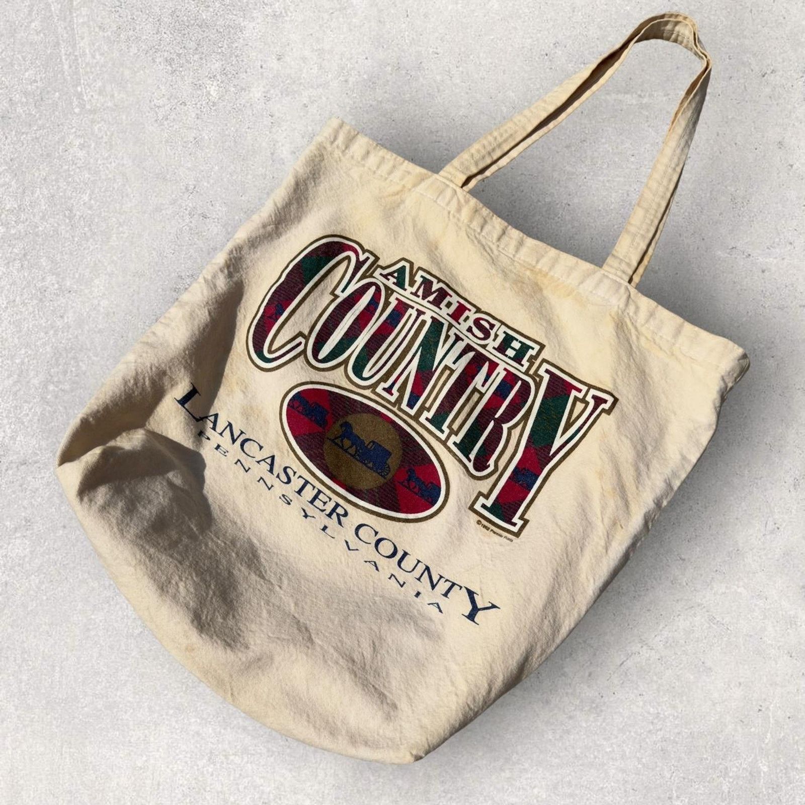 Vintage Vintage 90’s Amish Country Tote Bag Size ONE SIZE - 1 Thumbnail
