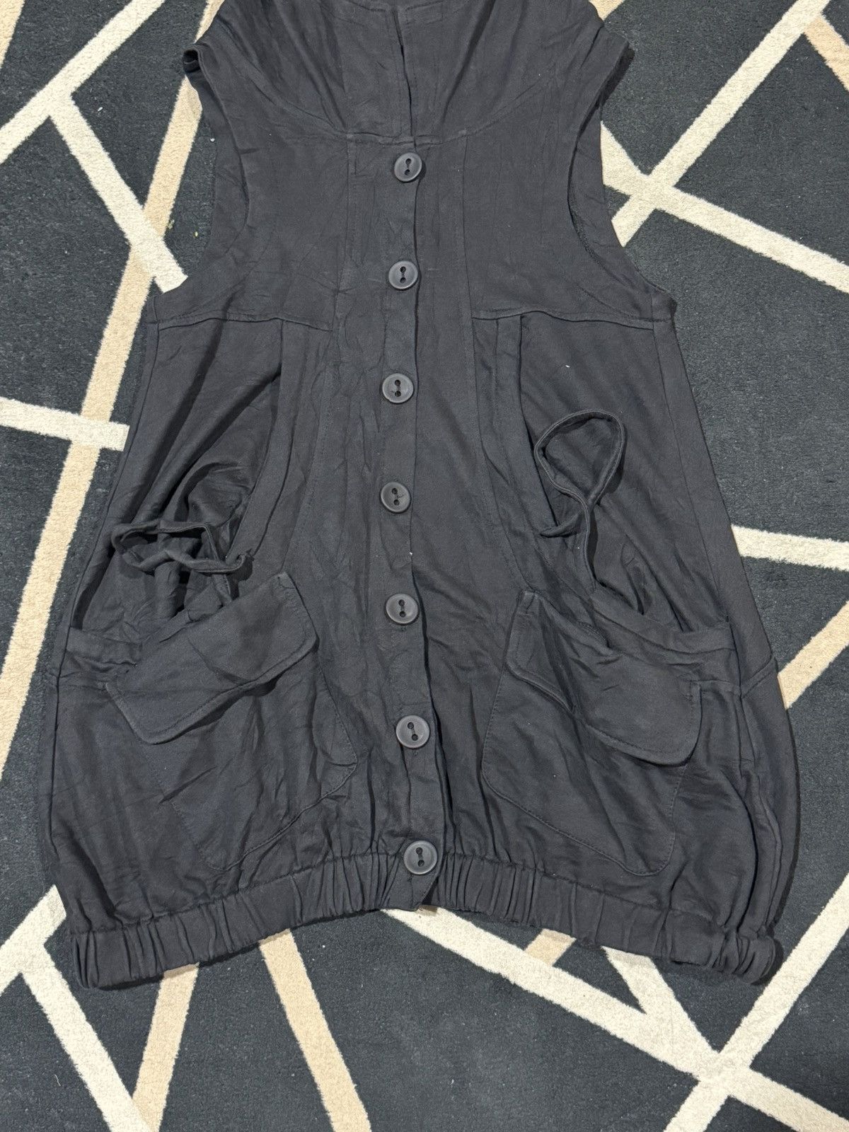Yasuyuki Ishii Archived Goa styled Vest Hoodie Size US S / EU 44-46 / 1 - 4 Thumbnail