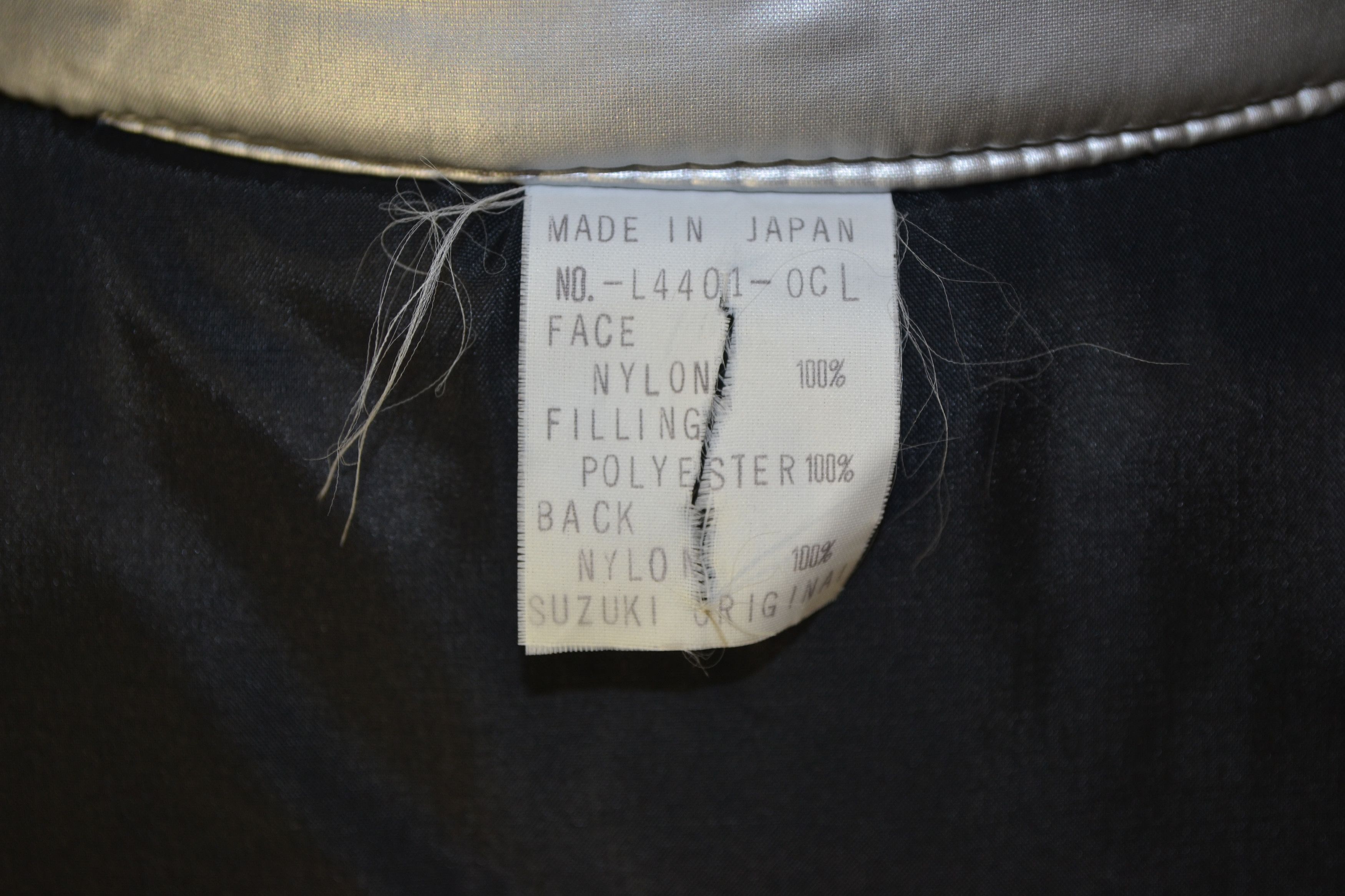Other Vintage 90s Suzuki Outboards Silver Vest / Rare Y2K Size US L / EU 52-54 / 3 - 8 Thumbnail