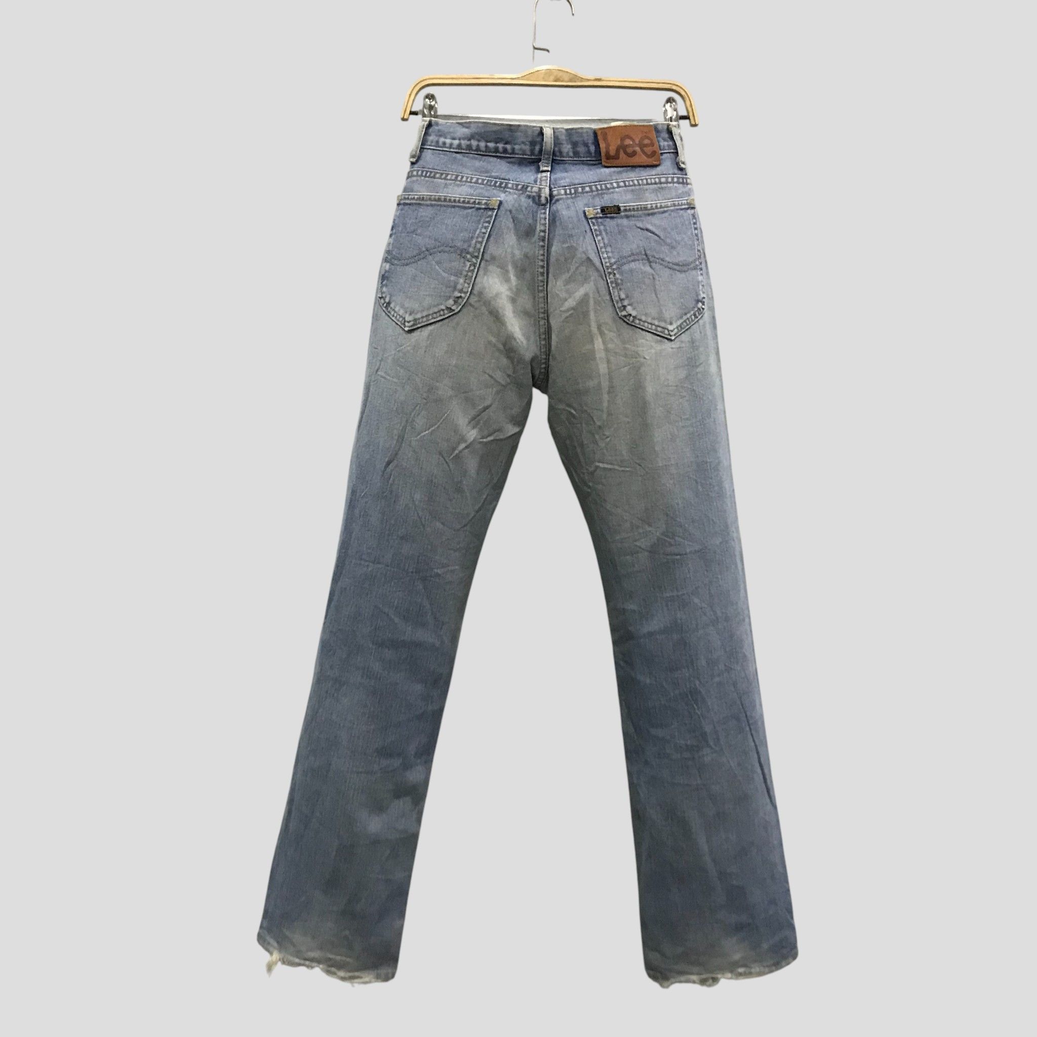 Lee Vintage 90s Lee Light Wash Jeans High Rise Straight Leg Size US 29 - 2 Thumbnail