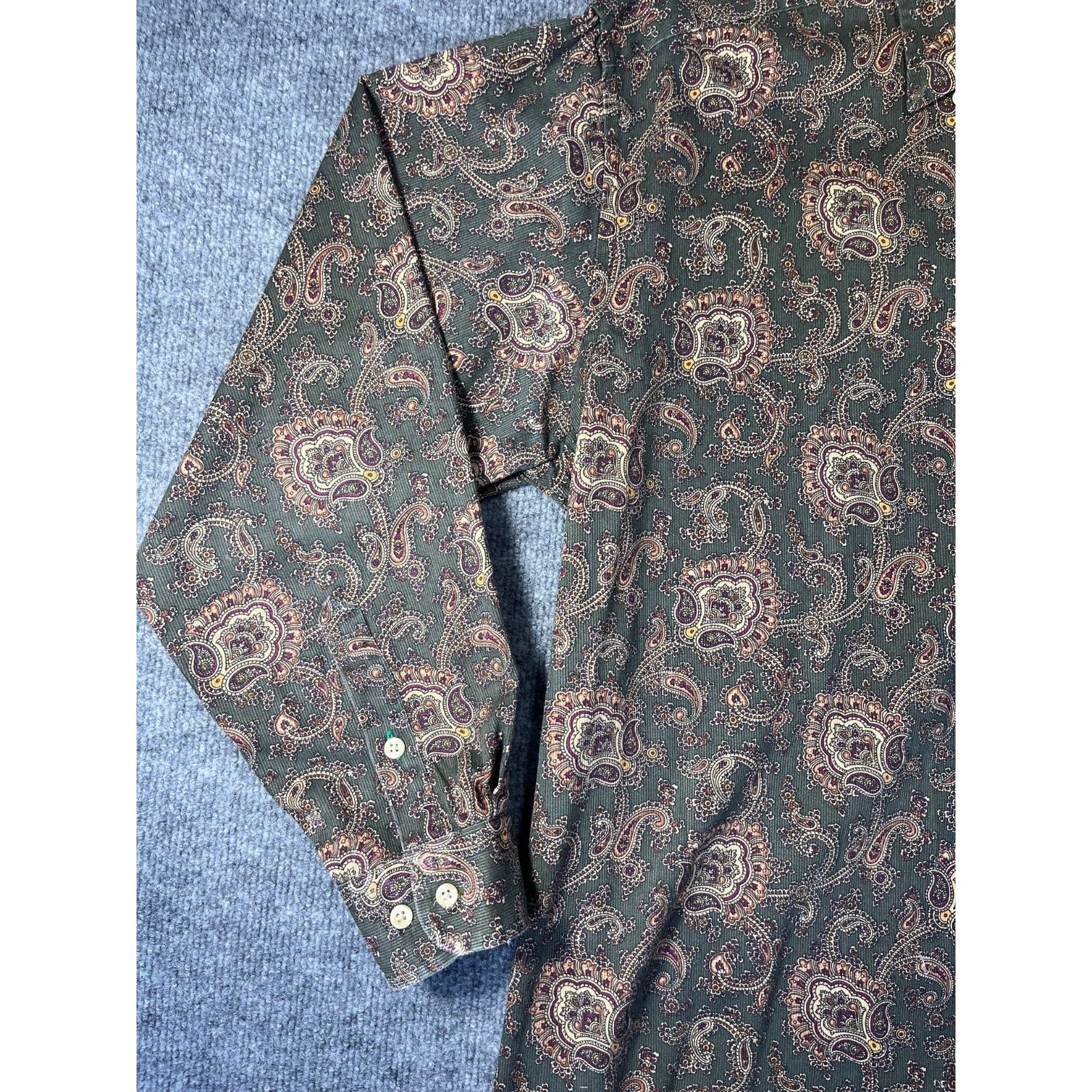 Tommy Hilfiger Tommy Hilfiger Shirt Mens M Paisley Button Long Sleeve 90s Size US M / EU 48-50 / 2 - 5 Thumbnail