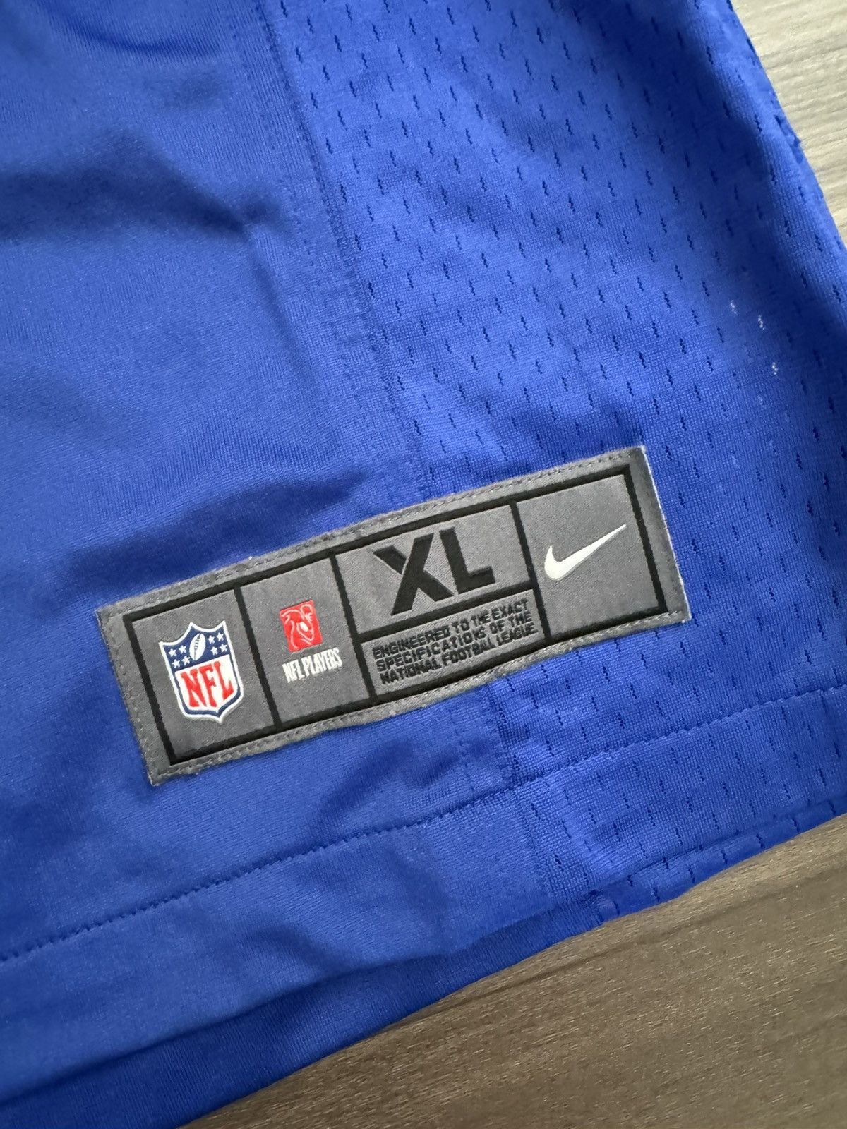 Nike New York Giants Saquan Barkley #26 On Field Home Game Jersey Size US XL / EU 56 / 4 - 2 Thumbnail
