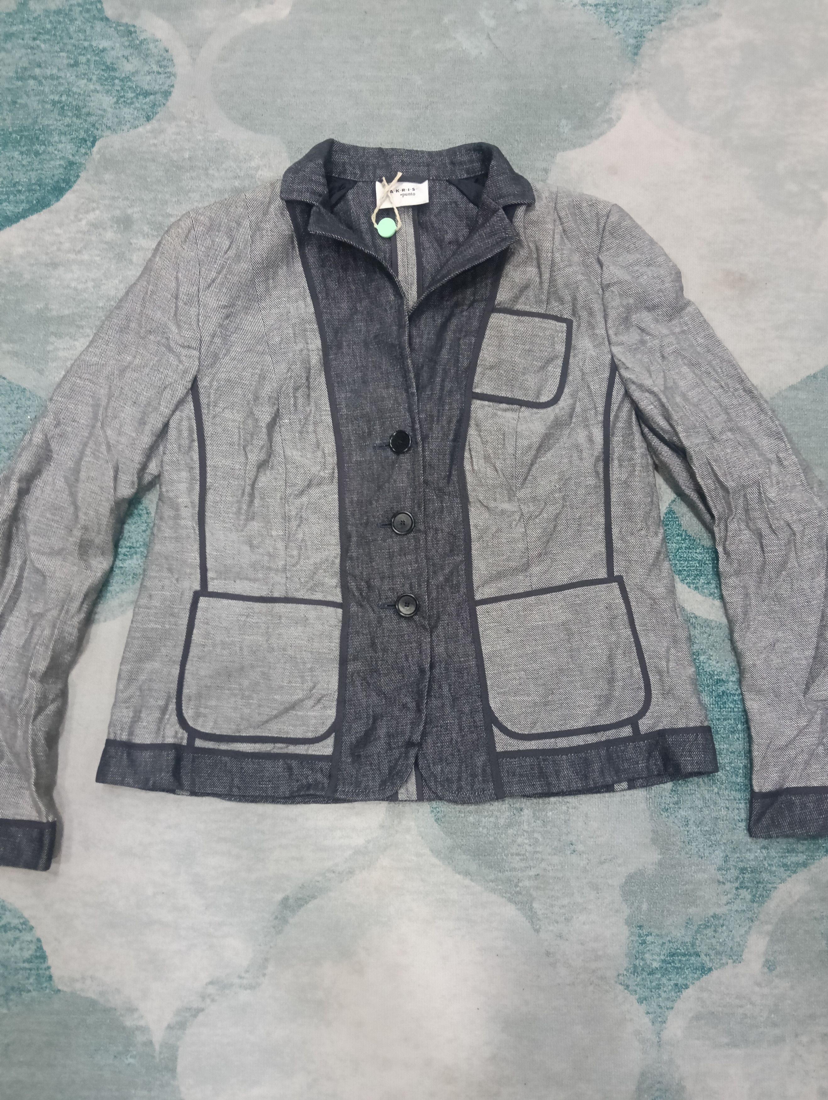 Akris × Designer Akris Punto Like Blazer Jacket Size XL / US 12-14 / IT 48-50 - 3 Thumbnail