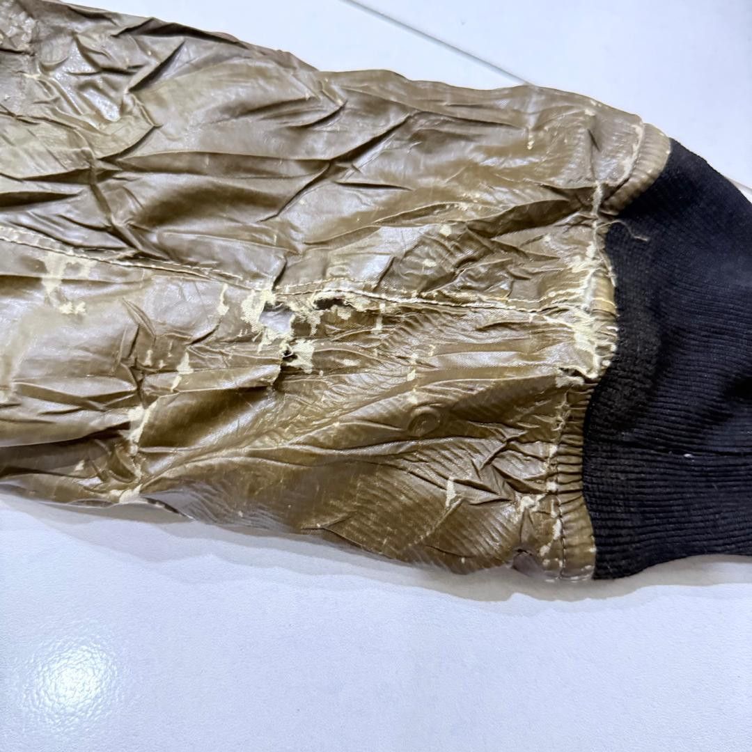 Stone Island 🔥 RARE ! STONE ISLAND MUSSOLA GOMMATA JACKET DISTRESSED Size US XL / EU 56 / 4 - 5 Thumbnail