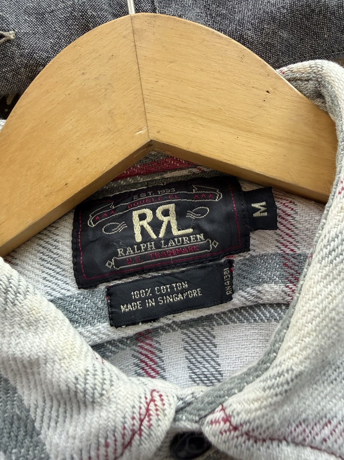 RRL Ralph Lauren Double RL Polo Ralph Lauren flannel shirts Size US M / EU 48-50 / 2 - 4 Thumbnail