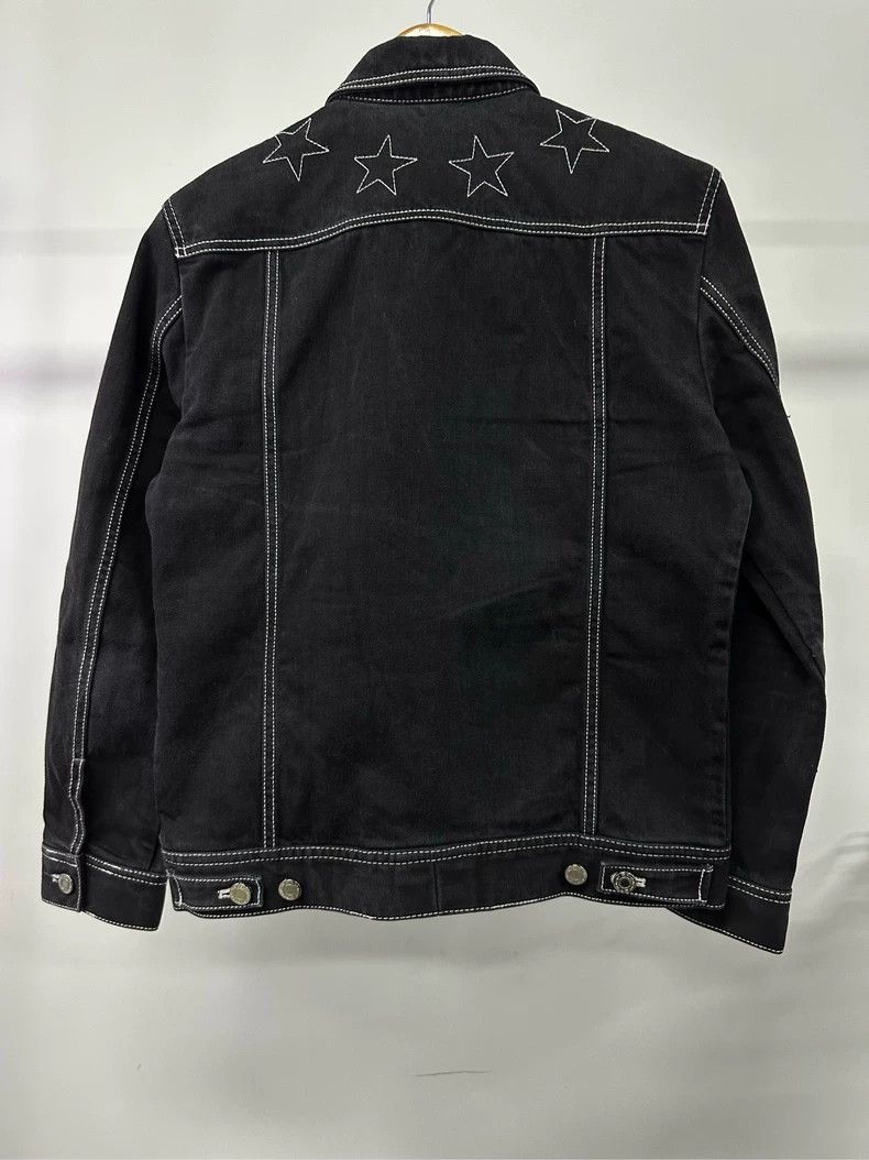 Givenchy Givenchy Collar Five-Star Embroidered Denim Jacket Size US M / EU 48-50 / 2 - 2 Thumbnail
