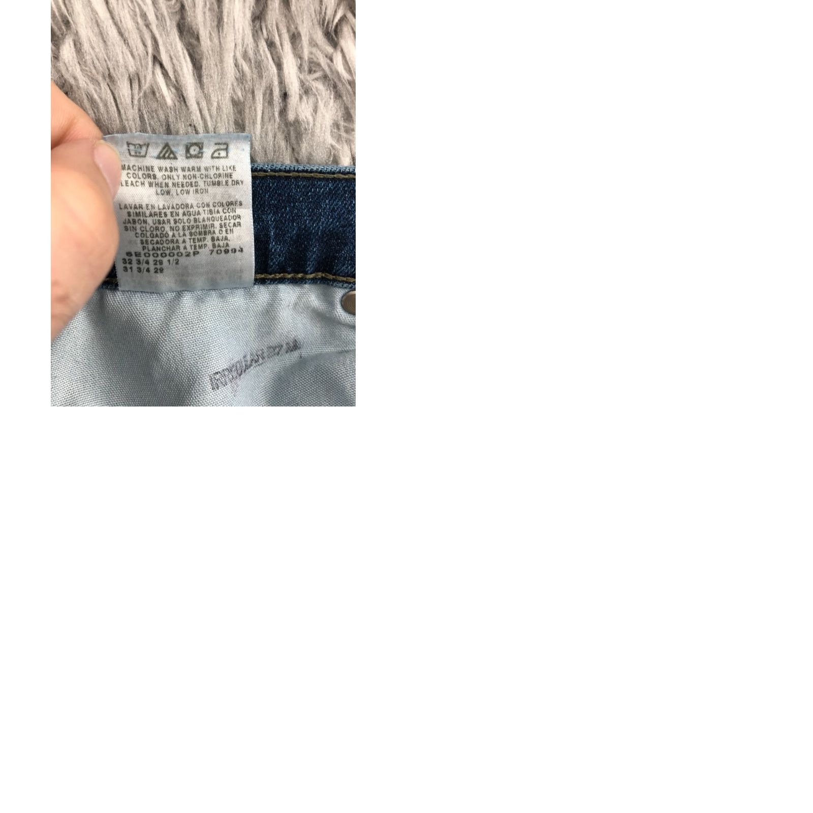 Lee Lee Relaxed Straight Jeans Womens Medium Wash Blue Size 14 Regular 5-Pocket Denim Cotton Mid Rise Straight Size 36" / US 14 / IT 50 - 9 Thumbnail
