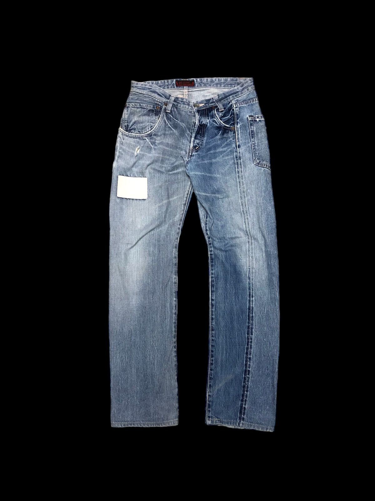 Johnbull SPECIAL DESIGN DISTRESSED SELVEDGE DENIM Size US 31 - 1 Thumbnail