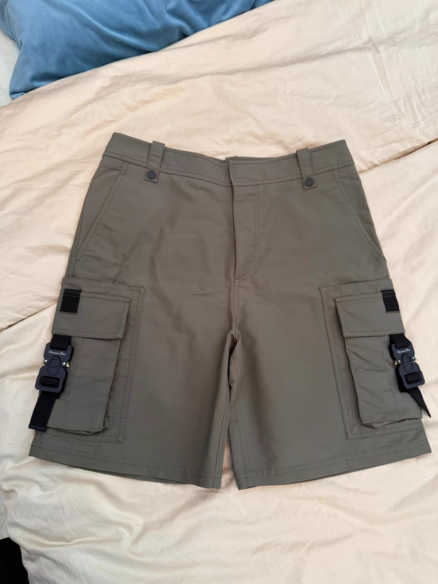 Dior Dior Collab Double Lock Buckle Shorts 46 (Fits 48) Size US 30 / EU 46 - 1 Thumbnail