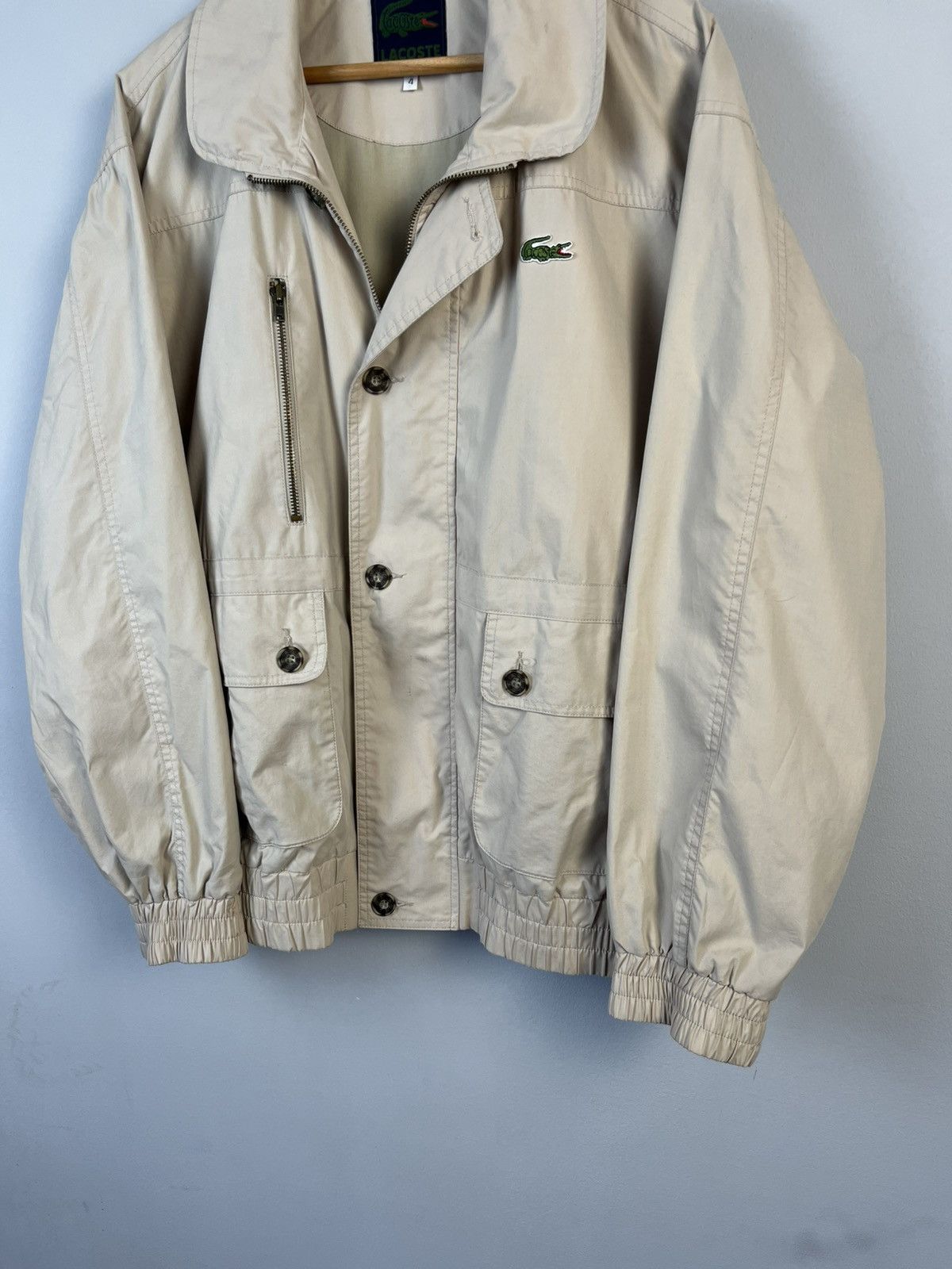 Lacoste Lacoste Vintage Y2K Cotton Work Jacket Size US L / EU 52-54 / 3 - 4 Thumbnail