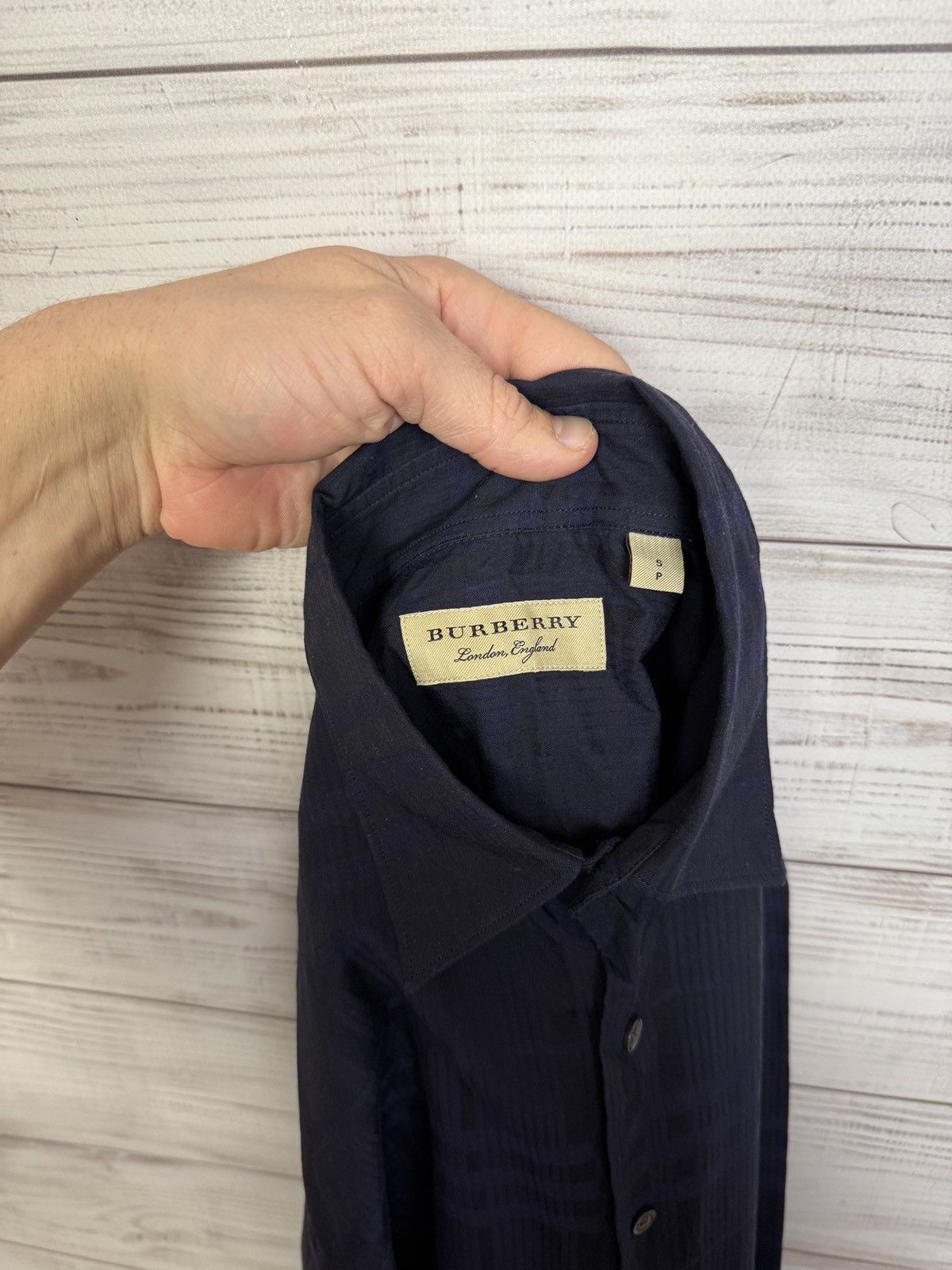 Burberry Burberry Shirt Nova Check Monogram Size US S / EU 44-46 / 1 - 9 Thumbnail