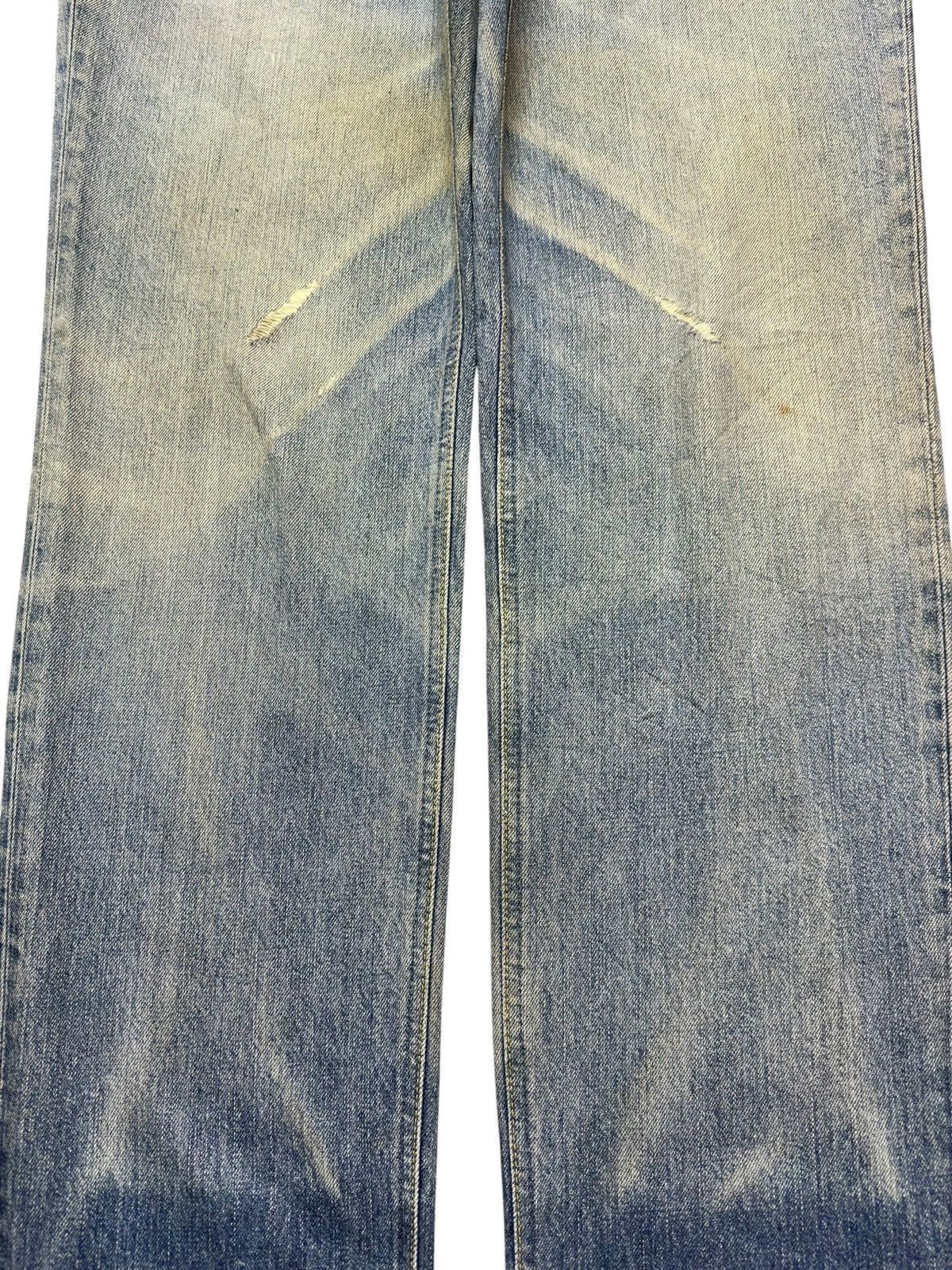 Lee Vintage Lee Faded Mudwash Grunge Distressed Denim Size US 36 / EU 52 - 3 Thumbnail